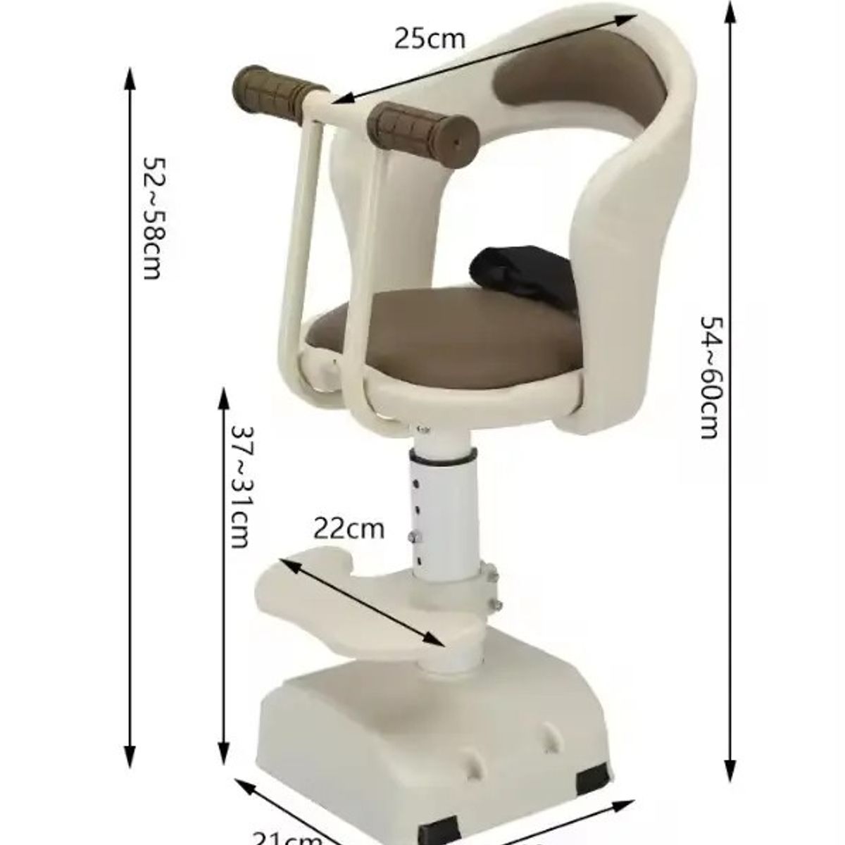 GENERICO - PORTA BEBE DELANTERO BICIMOTO CERRADO CREMA