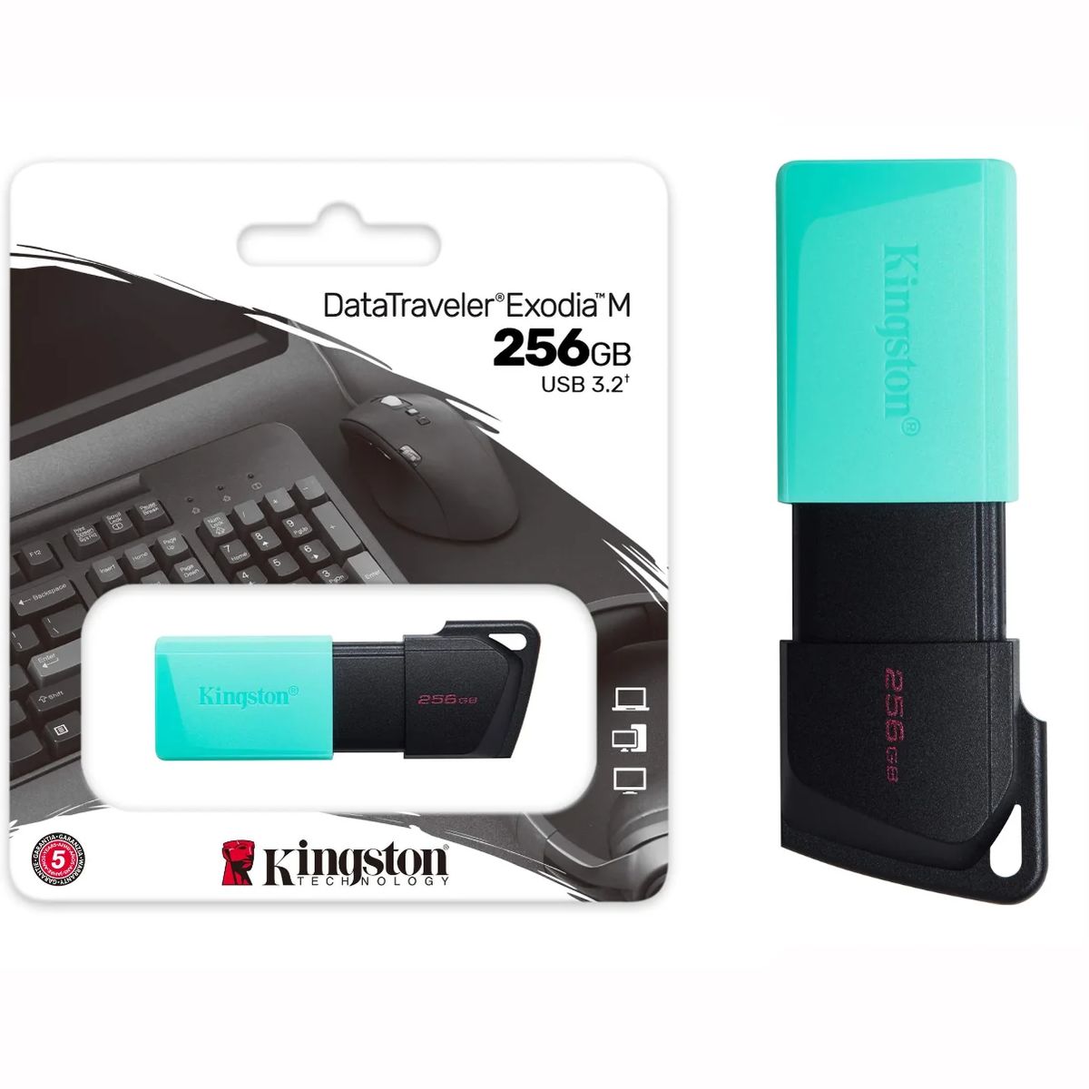 KINGSTON - MEMORIA USB 3.2 256GB KINGSTON DTXM ORIGINAL