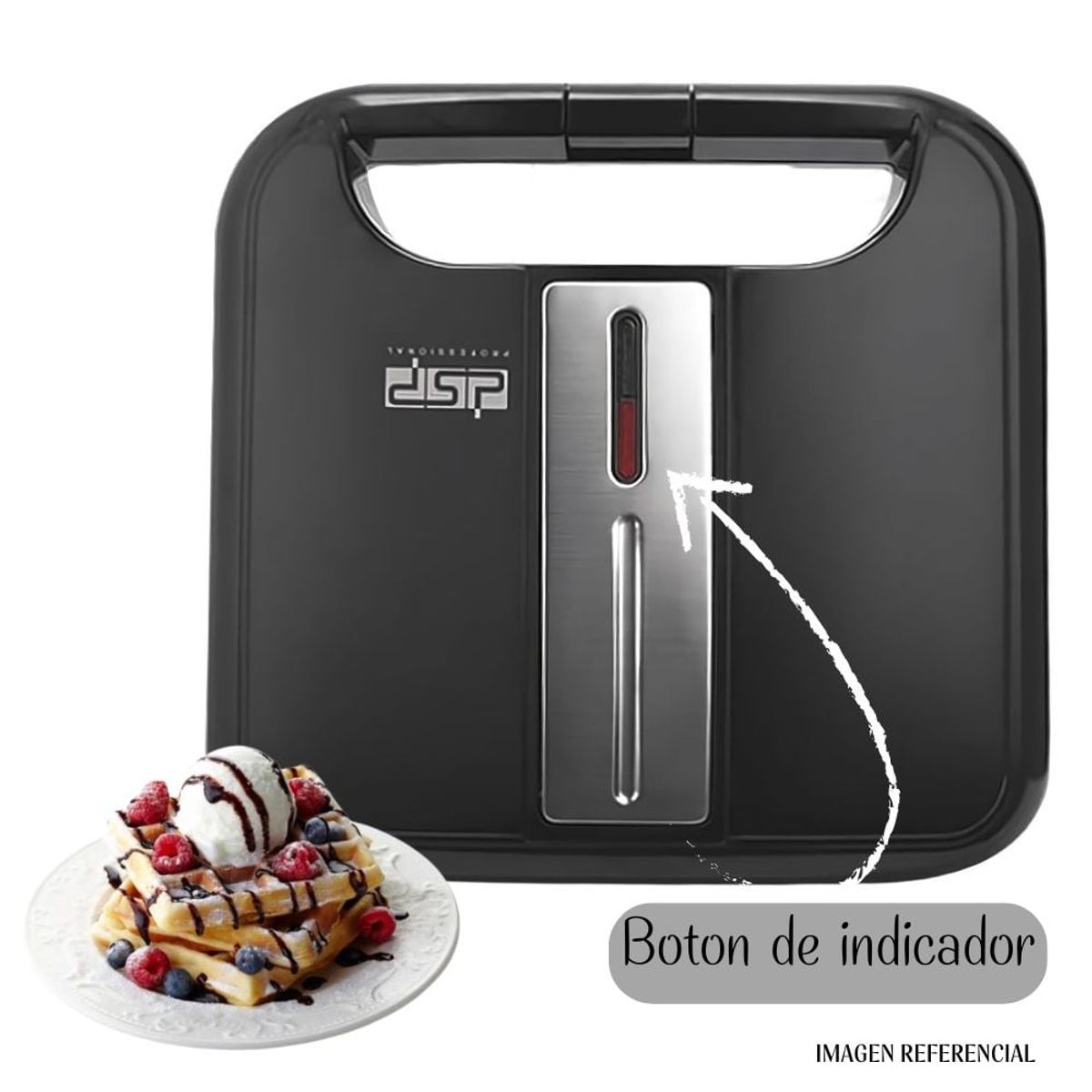 Dsp - Waflera DSP Cuadrada de 750 watts KC1234