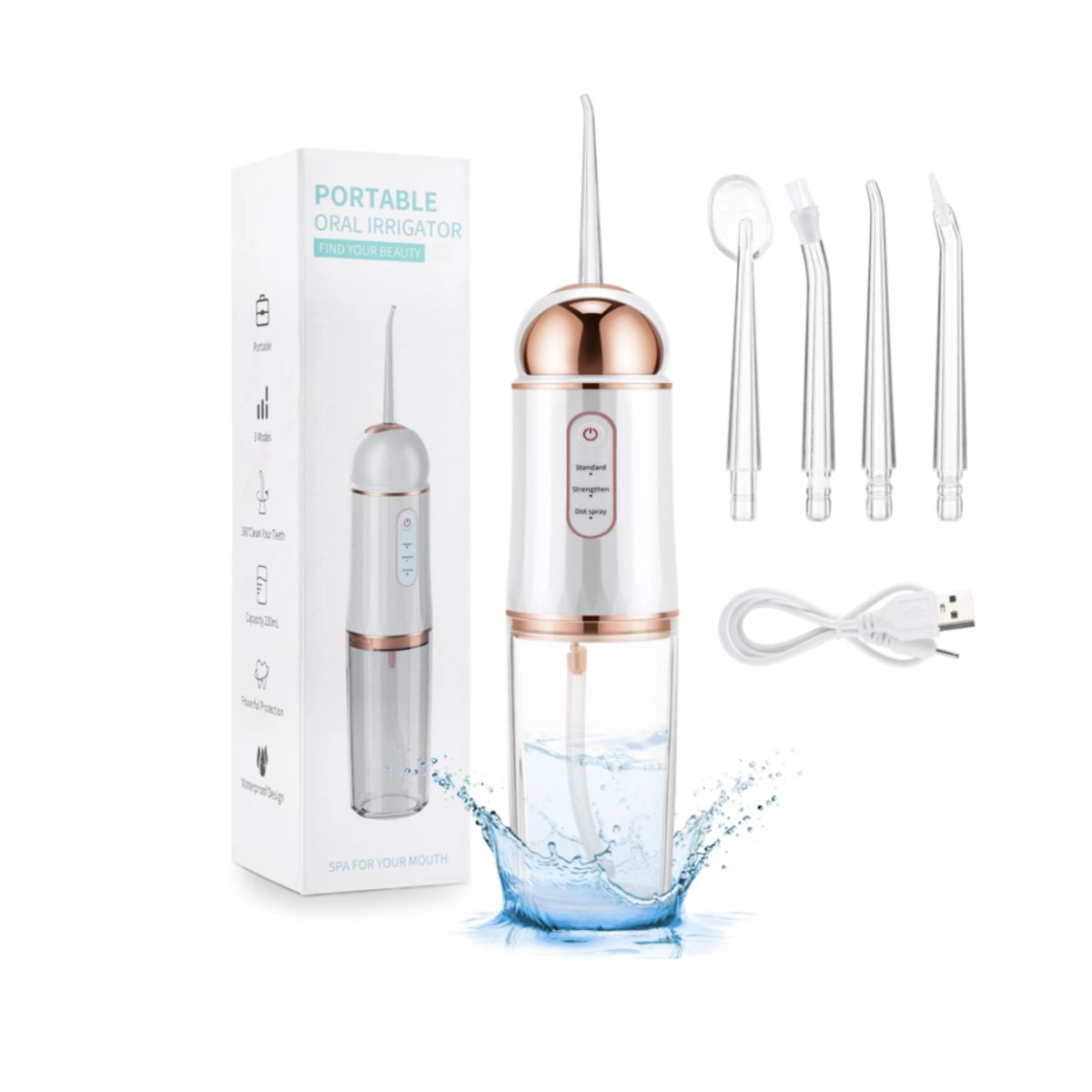 GENERICO - Irrigador Bucal Eléctrico Ultrasónico