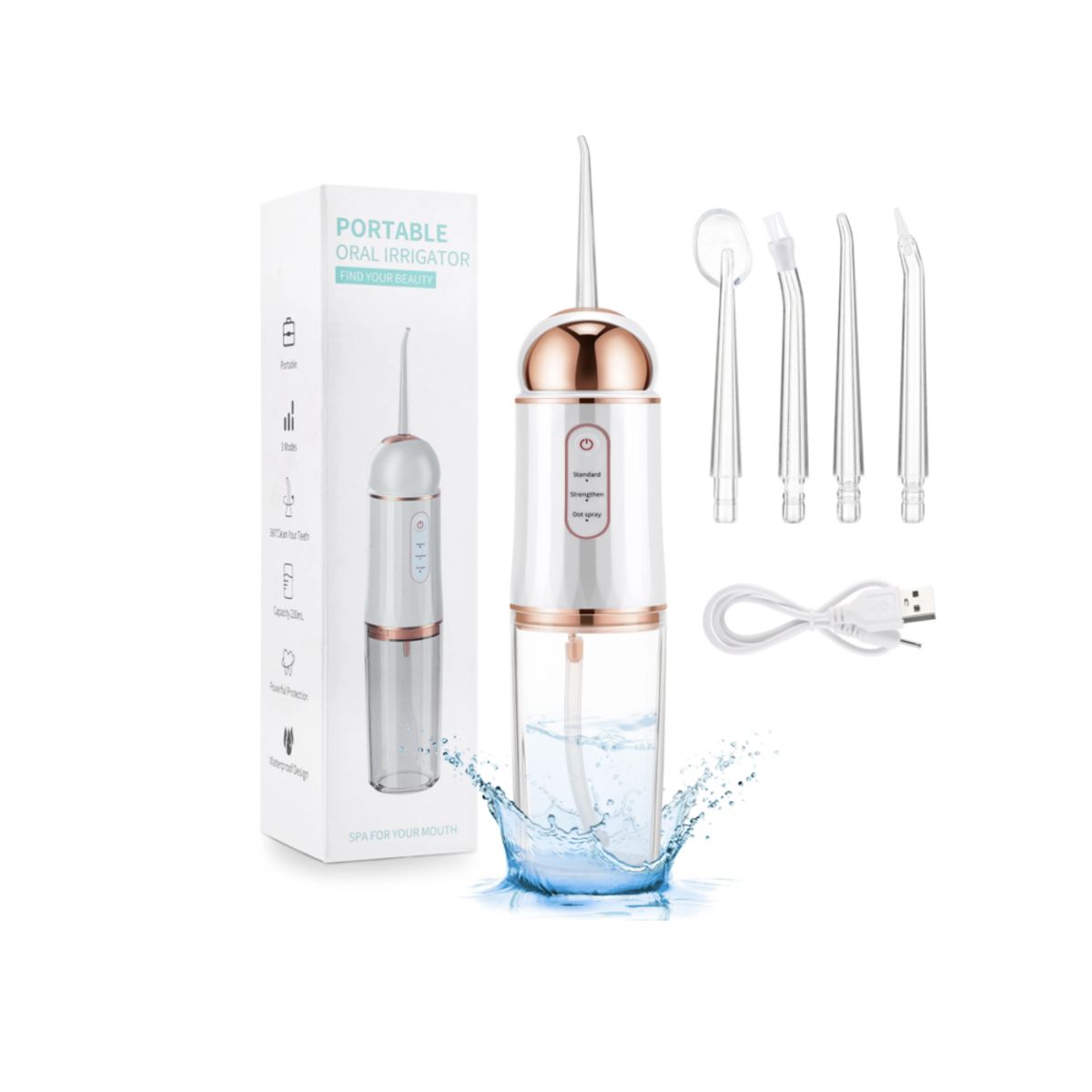 GENERICO - Irrigador Bucal Eléctrico Ultrasónico