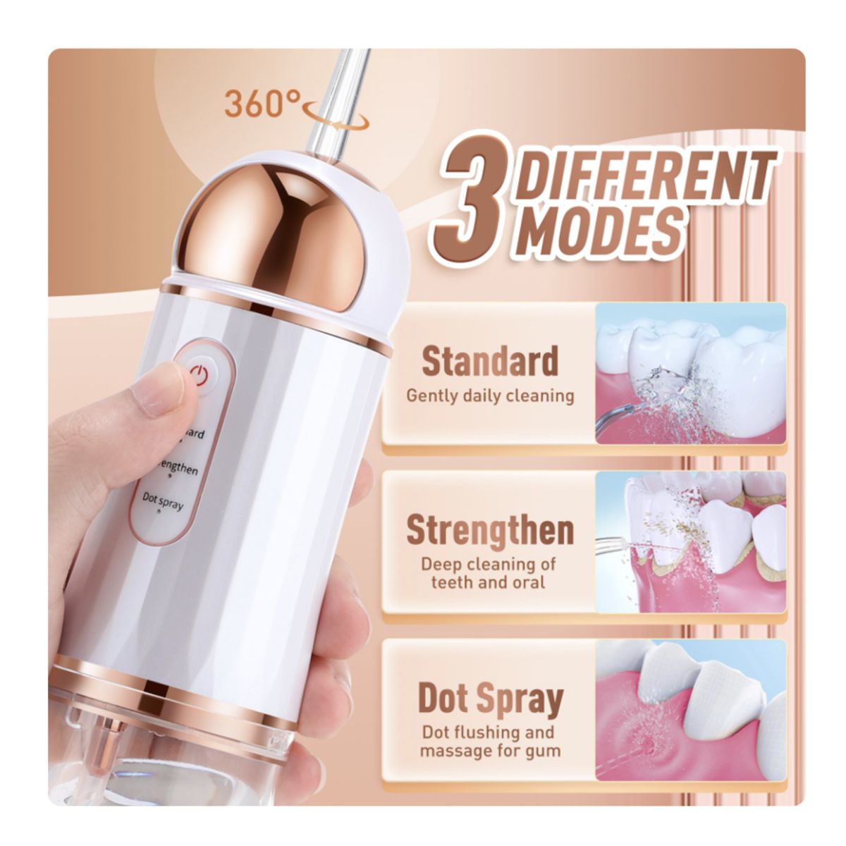 GENERICO - Irrigador Bucal Eléctrico Ultrasónico