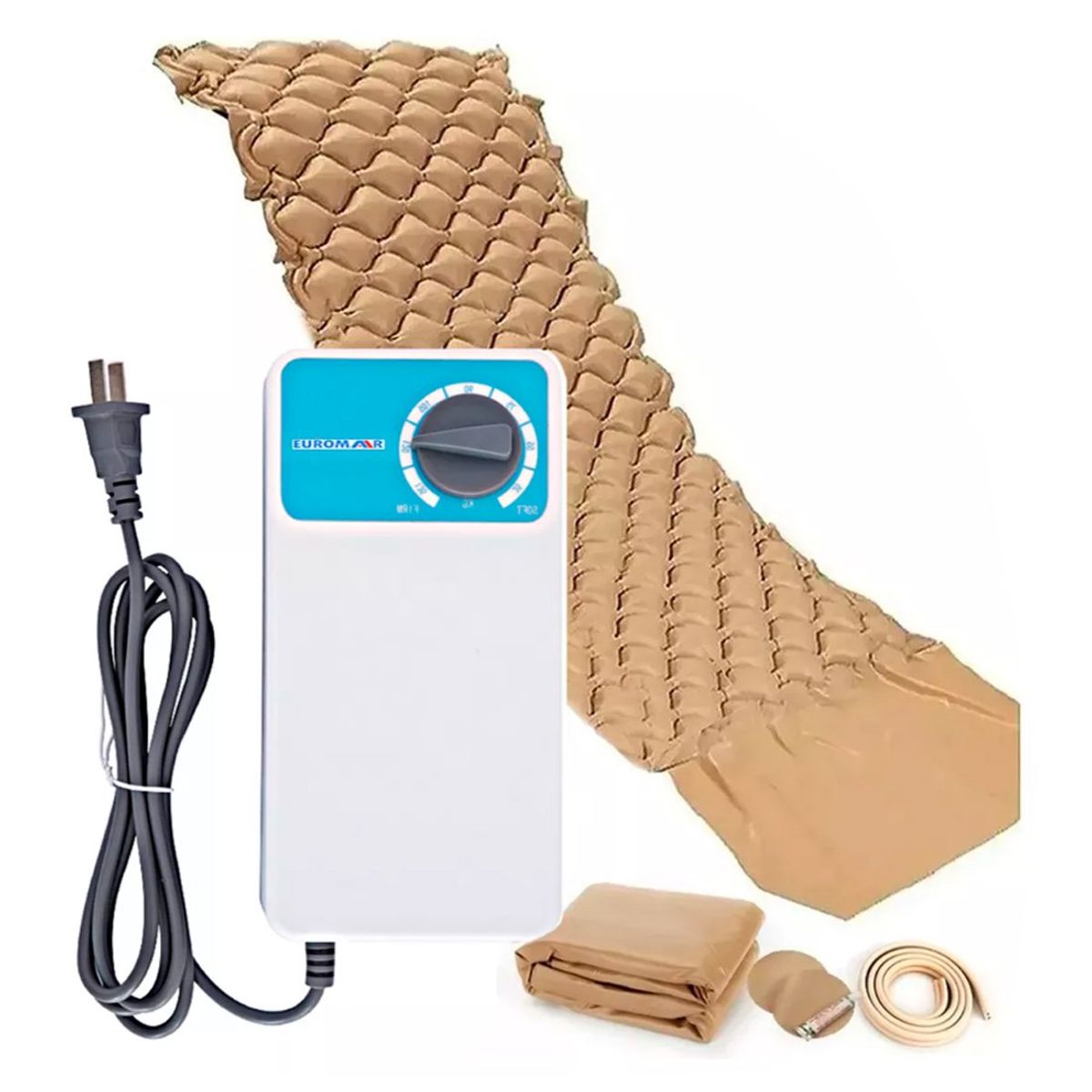 PERUMASSAGE - Colchón Antiescaras Euromar 135 Kg - Máxima Prevención de Escaras