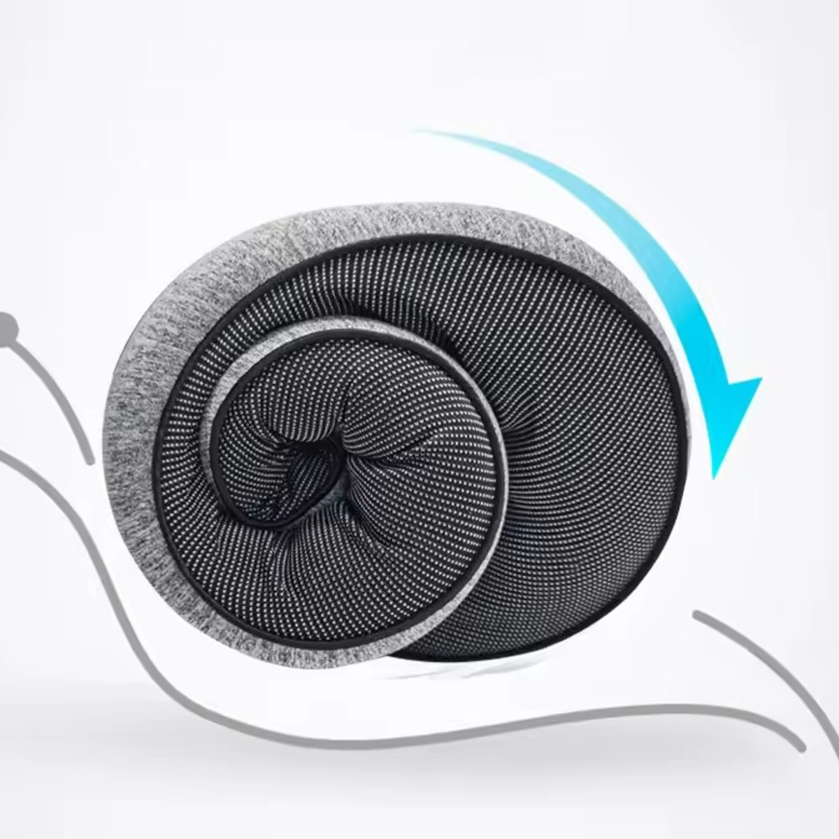 GENERICO - Almohada Viajera ERGONÓMICA