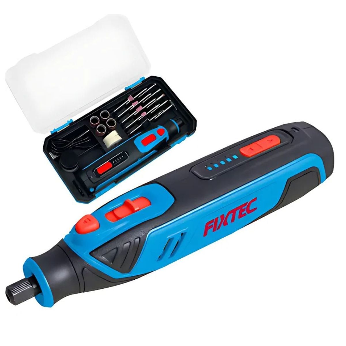 GENERICO - Mini Amoladora Inalámbrica Eje 18 4v Fixtec