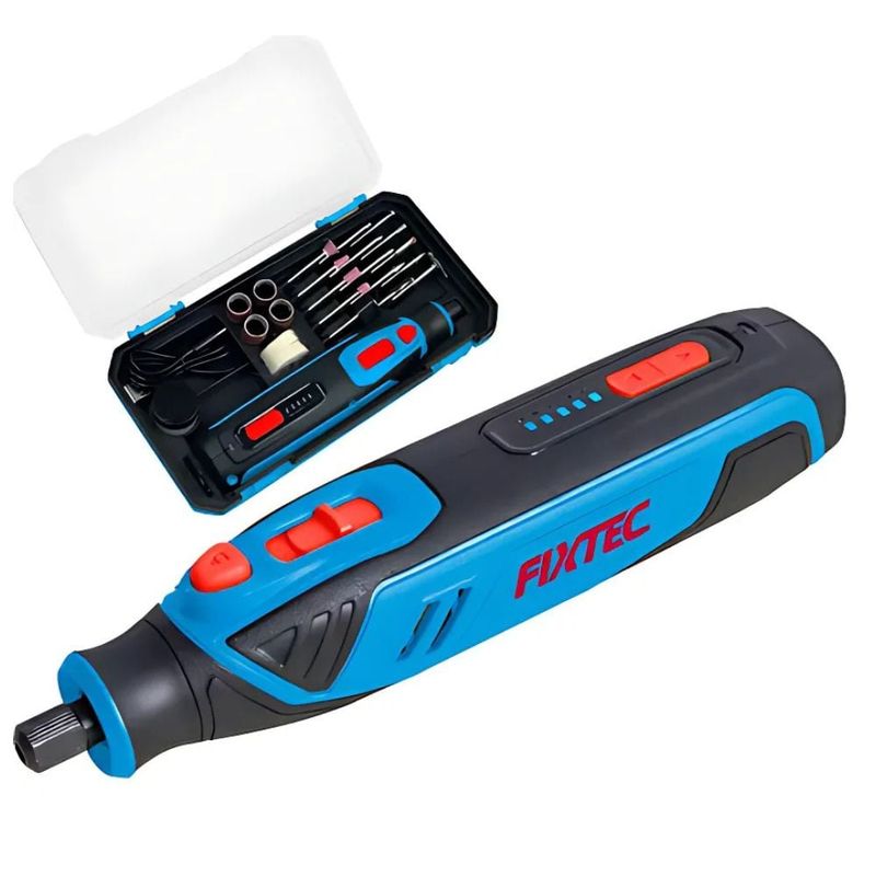 GENERICO - Mini Amoladora Inalámbrica Eje 18 4v Fixtec