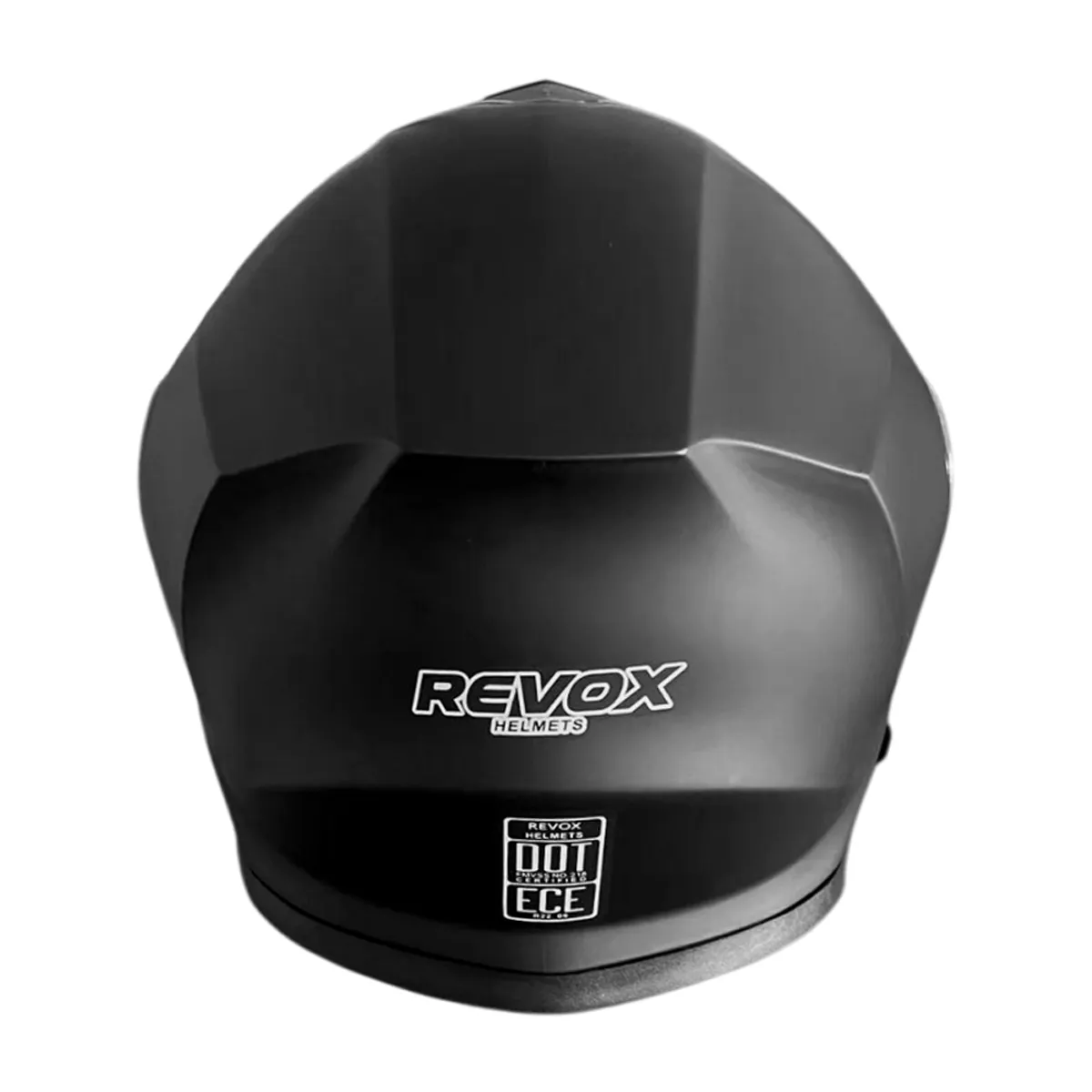 GENERICO - CASCO REVOX MOTO CERTIFICADO DOBLE VISOR MATE