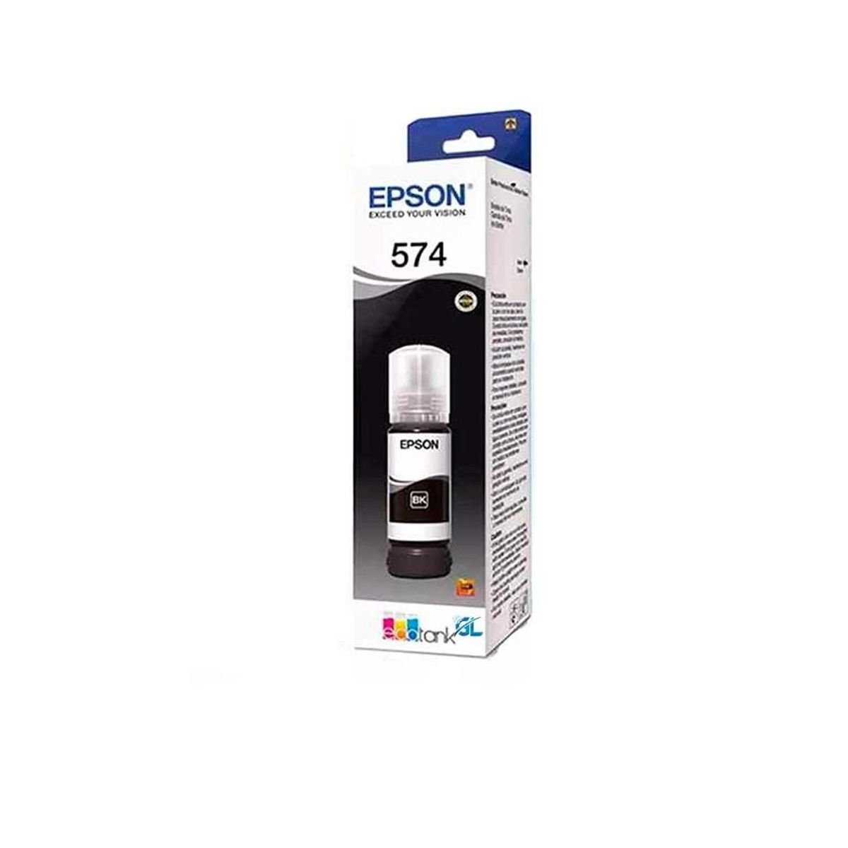 EPSON - Botella de Tinta Epson NEGRO T574 L18050 L8050 70ML
