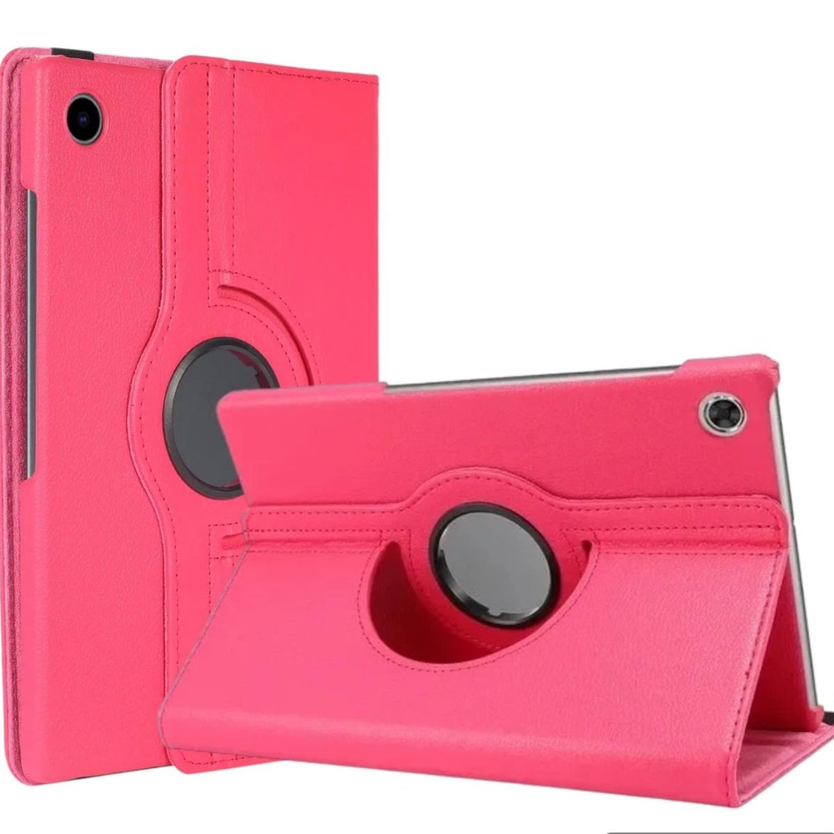 FUNDAANTIGOLPES - Funda Giratoria para Tablet Lenovo M10 Plus 3ra Gen 10.6 Fucsia