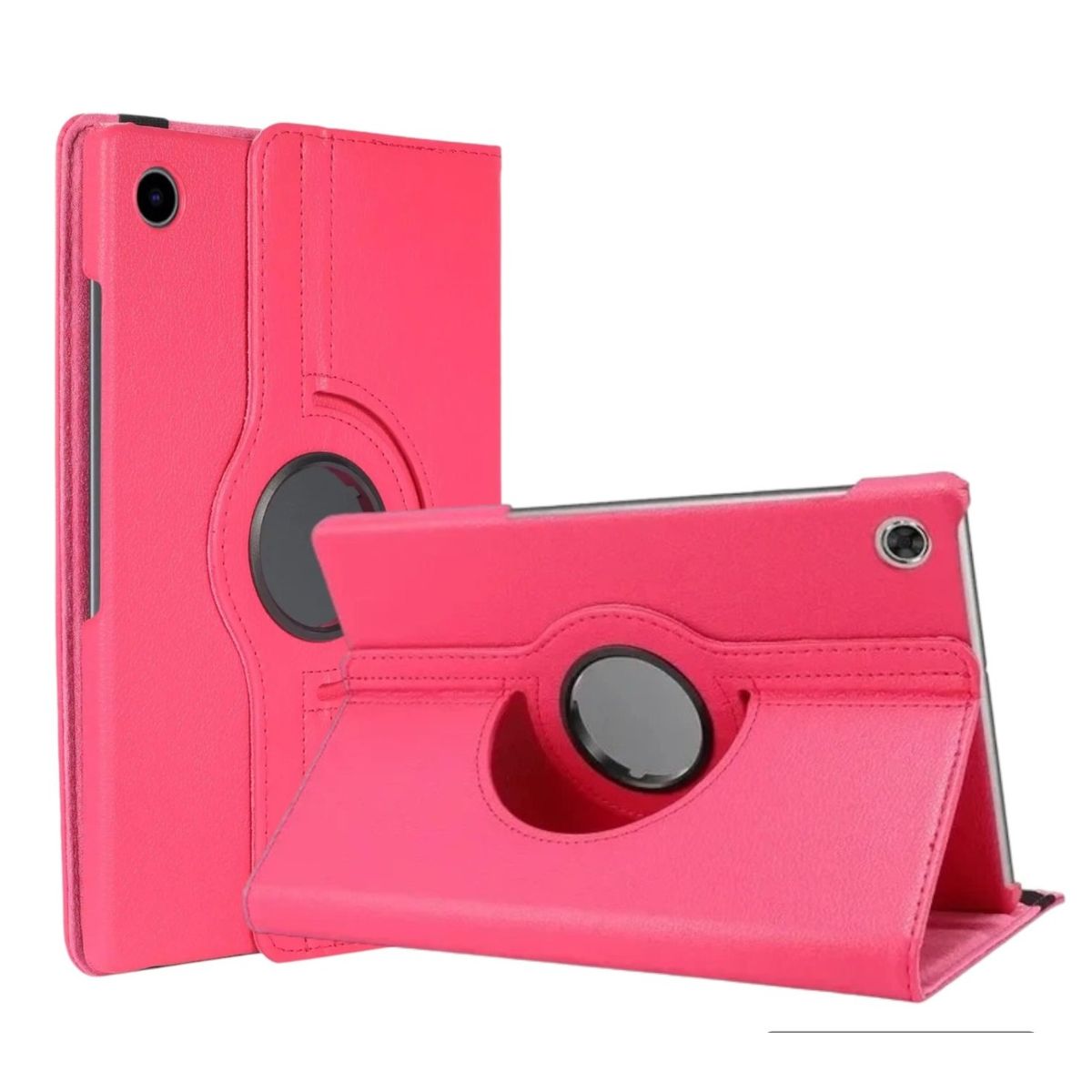 FUNDAANTIGOLPES - Funda Giratoria para Tablet Lenovo M10 Plus 3ra Gen 10.6 Fucsia
