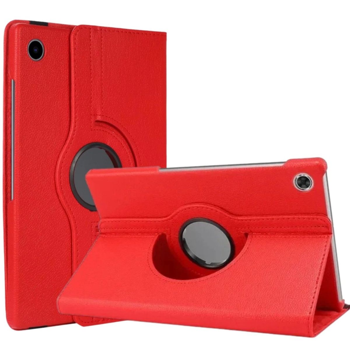 FUNDAANTIGOLPES - Funda Giratoria para Tablet Lenovo M10 Plus 3ra Gen 10,6"  Rojo