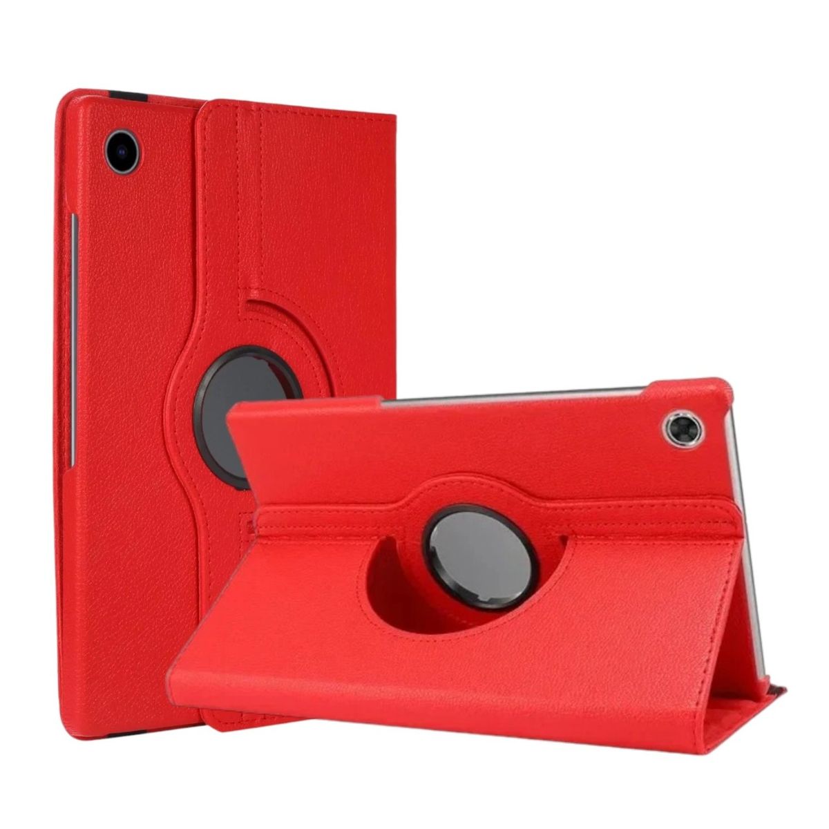 FUNDAANTIGOLPES - Funda Giratoria para Tablet Lenovo M10 Plus 3ra Gen 10,6"  Rojo