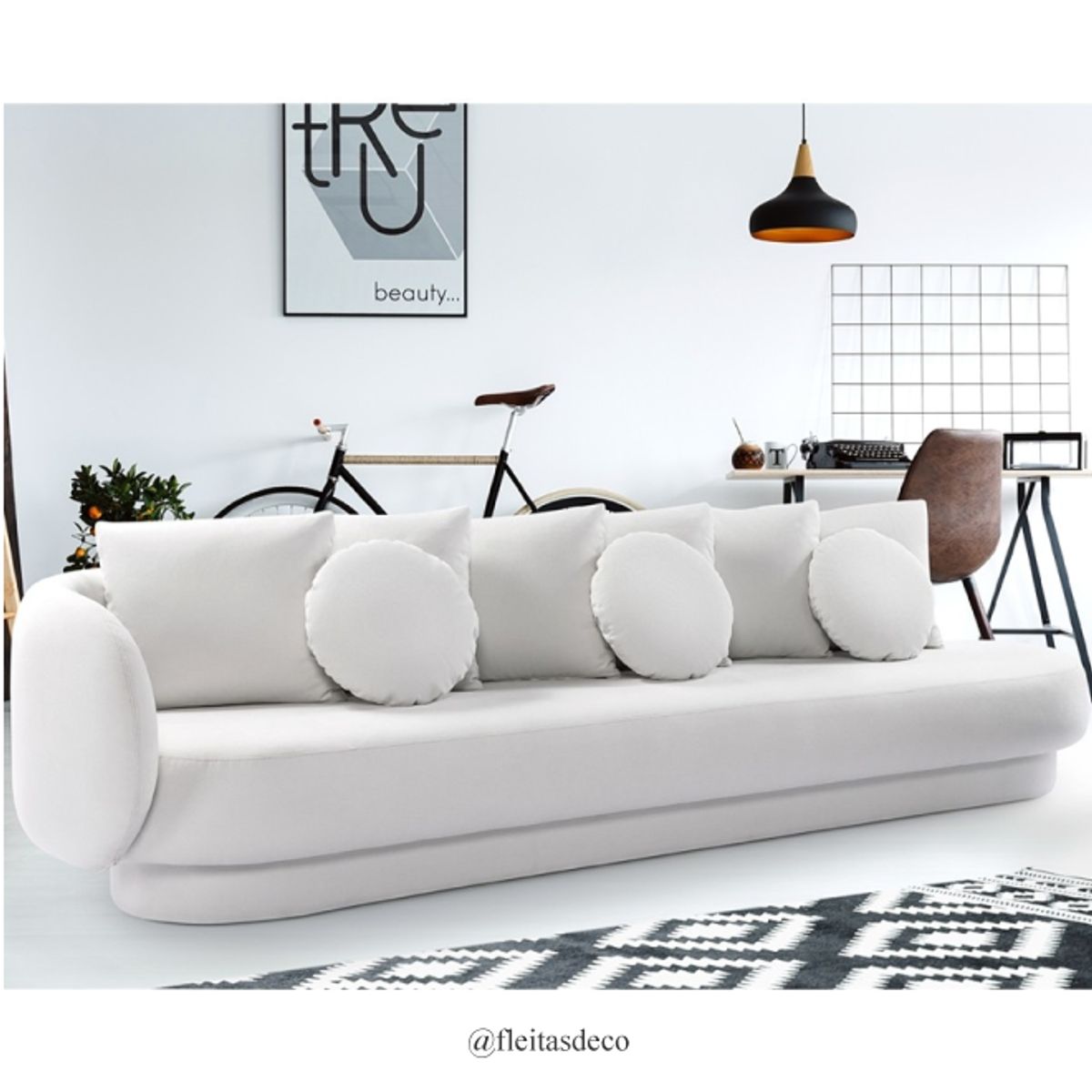 GENERICO - SOFÁ IPANEMA DE 3 CUERPOS