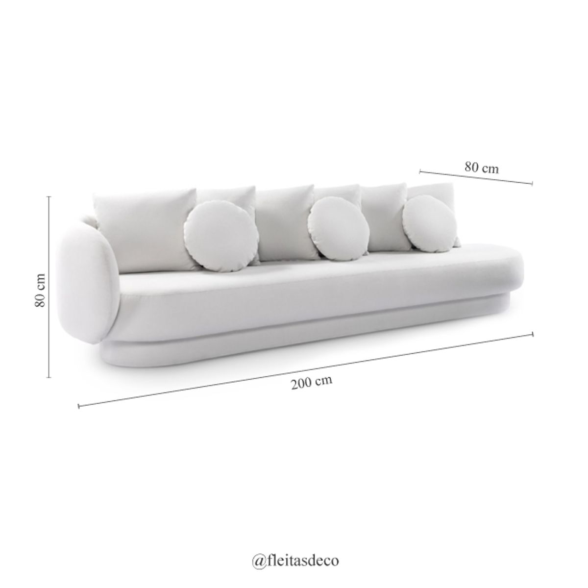 GENERICO - SOFÁ IPANEMA DE 3 CUERPOS