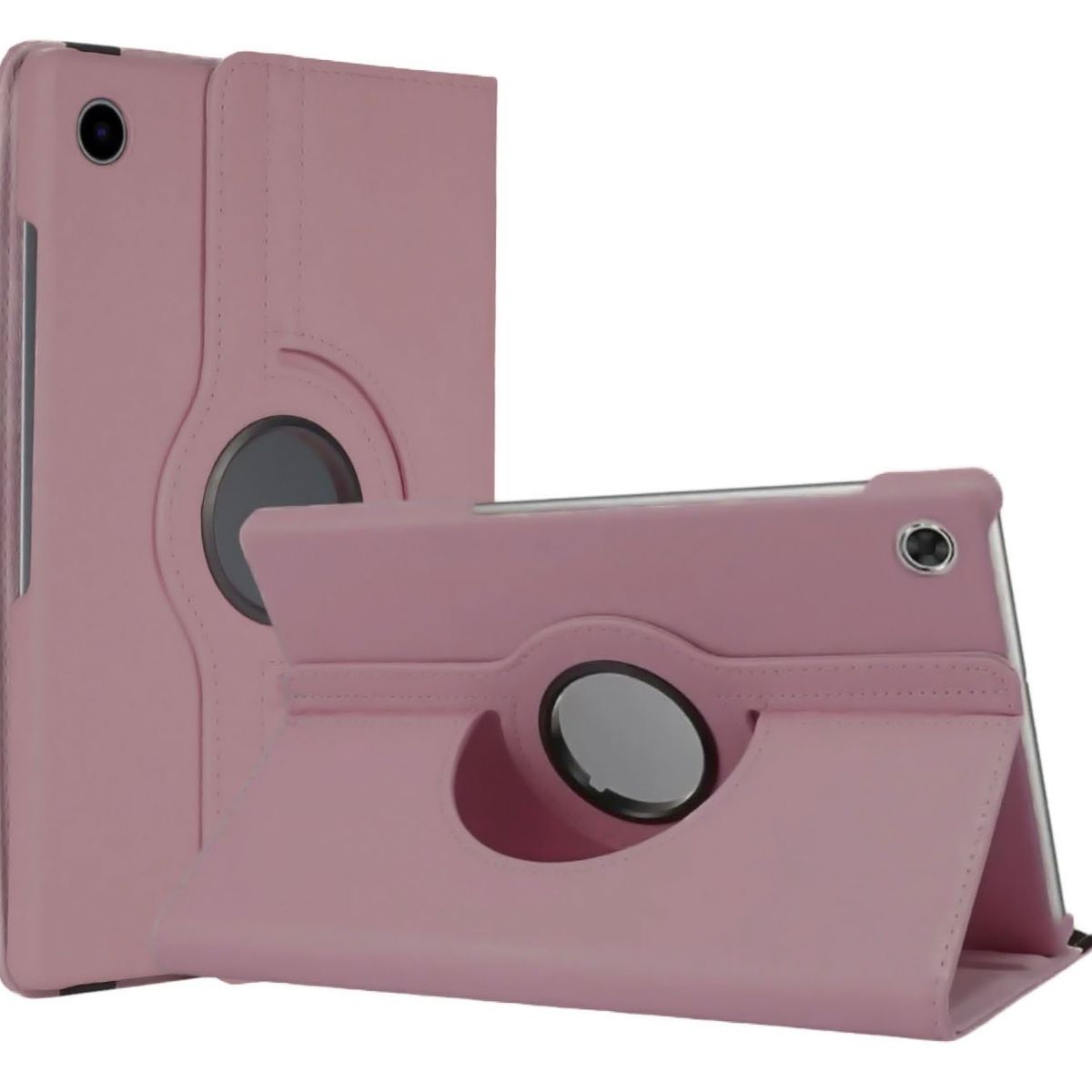 FUNDAANTIGOLPES - Funda Giratoria para Tablet Lenovo M10 Plus 3ra Gen 10.6 Palo Rosa