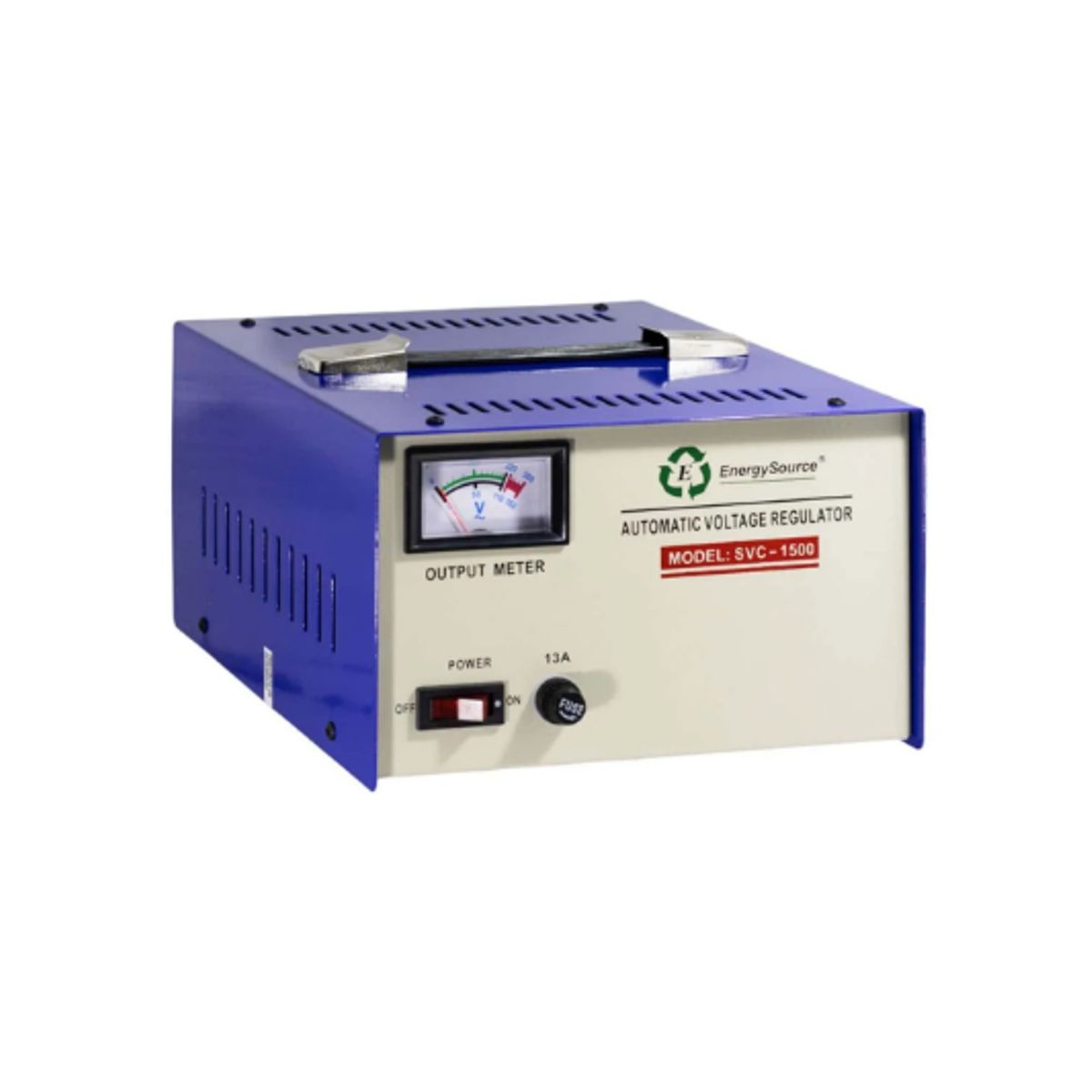 GENERICO - Estabilizador de Voltaje Servomotor 1500W SVC-1500 ENERGYSOURCE