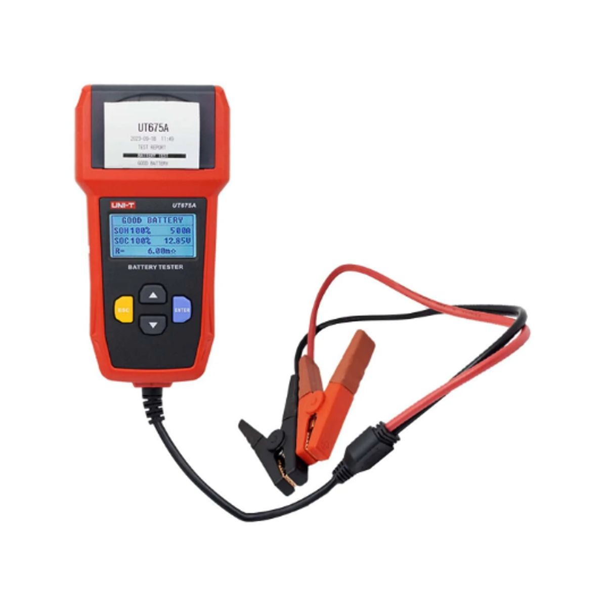 UNI T - Probador Digital de Batería para Automóviles UT675A UNI-T