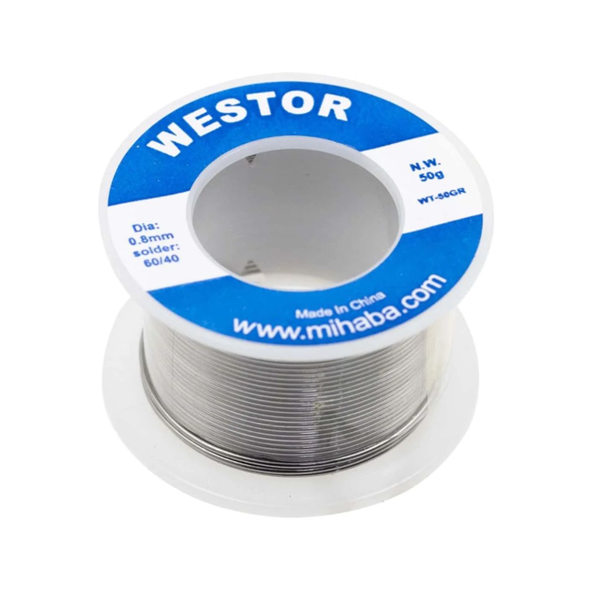 GENERICO - Kit Cautín +Multímetro +Caja +Soporte +Pasta +Soldadura MIHABA-WT9K9