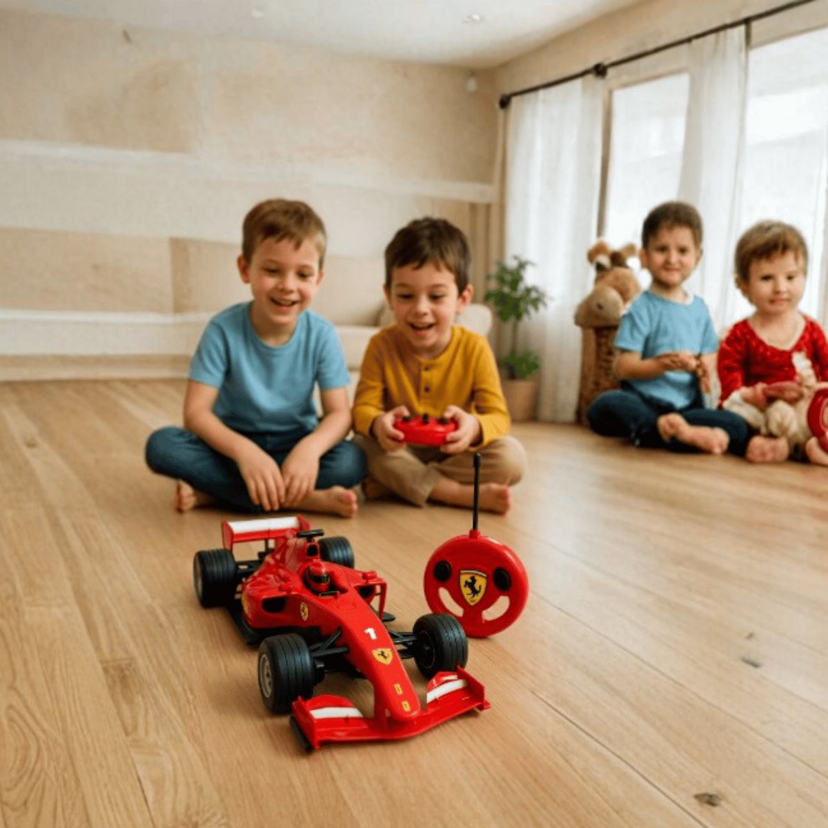 GENERICO - CARRO DE CARRERA MODELO FERRARI