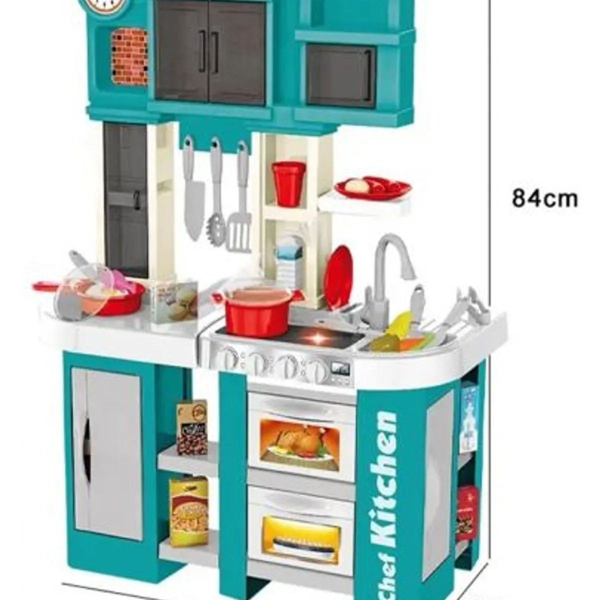 GENERICO - Cocina Para Niñas Musical 60 Pcs