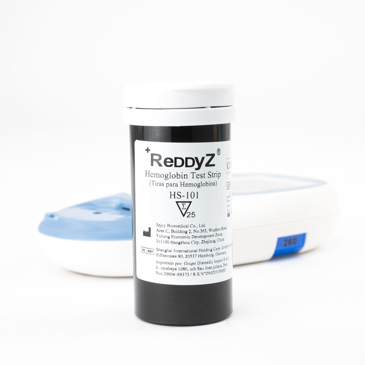 GENERICO - Tira Reactiva para Equipo de Hemoglobina REDDYZ HB-202