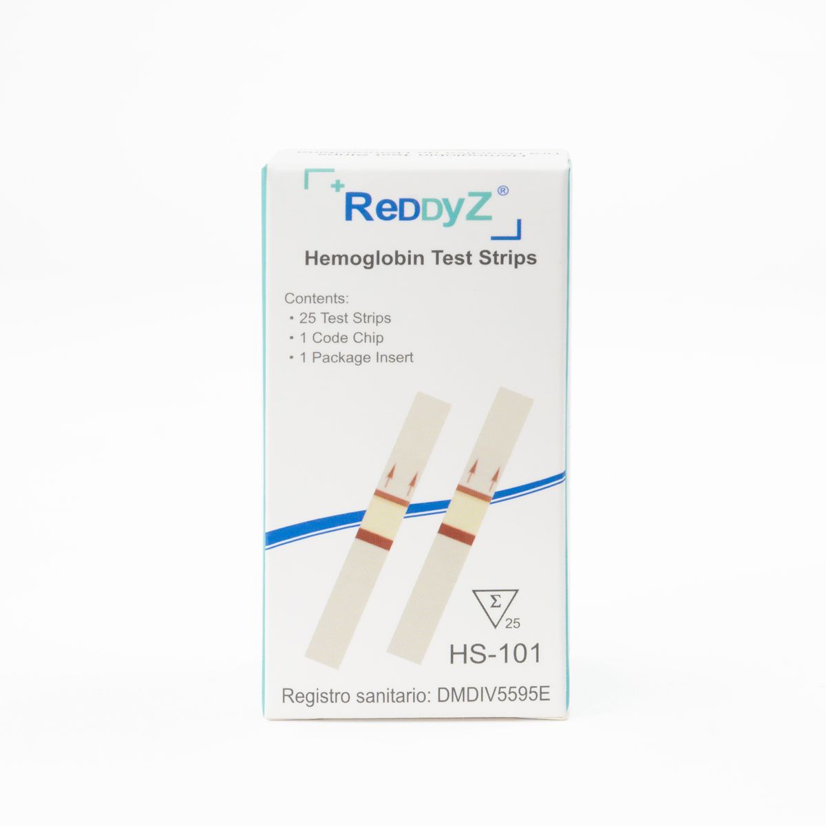 GENERICO - Tira Reactiva para Equipo de Hemoglobina REDDYZ HB-202