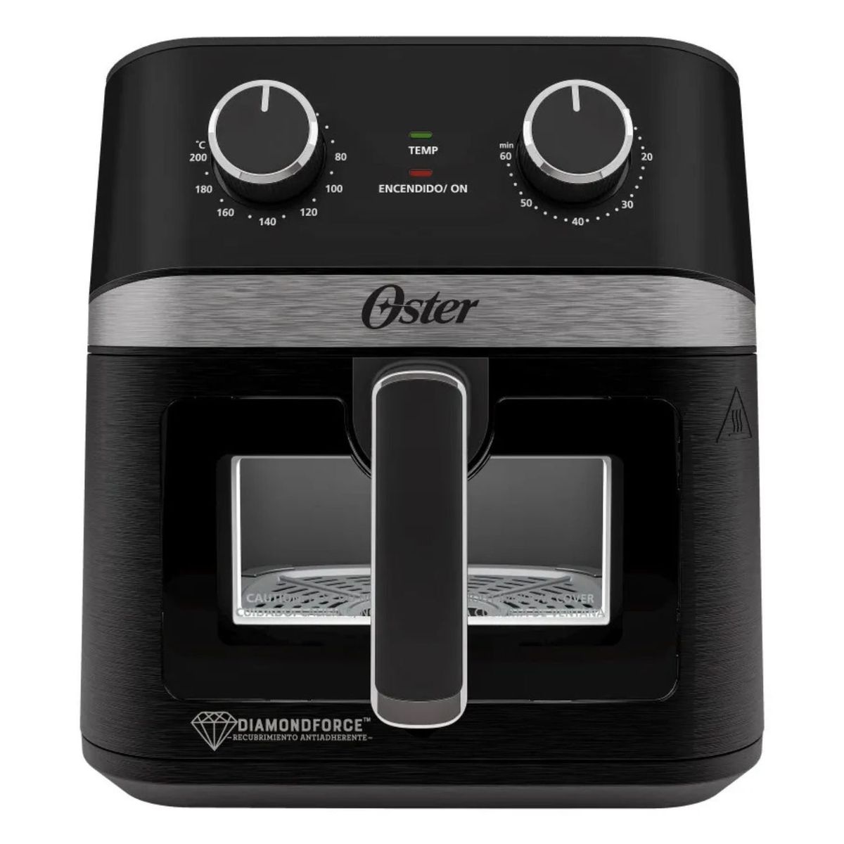 OSTER - Freidora de Aire Digital Oster CKSTAF60WMDF 06 L Ventana y Luz Interna