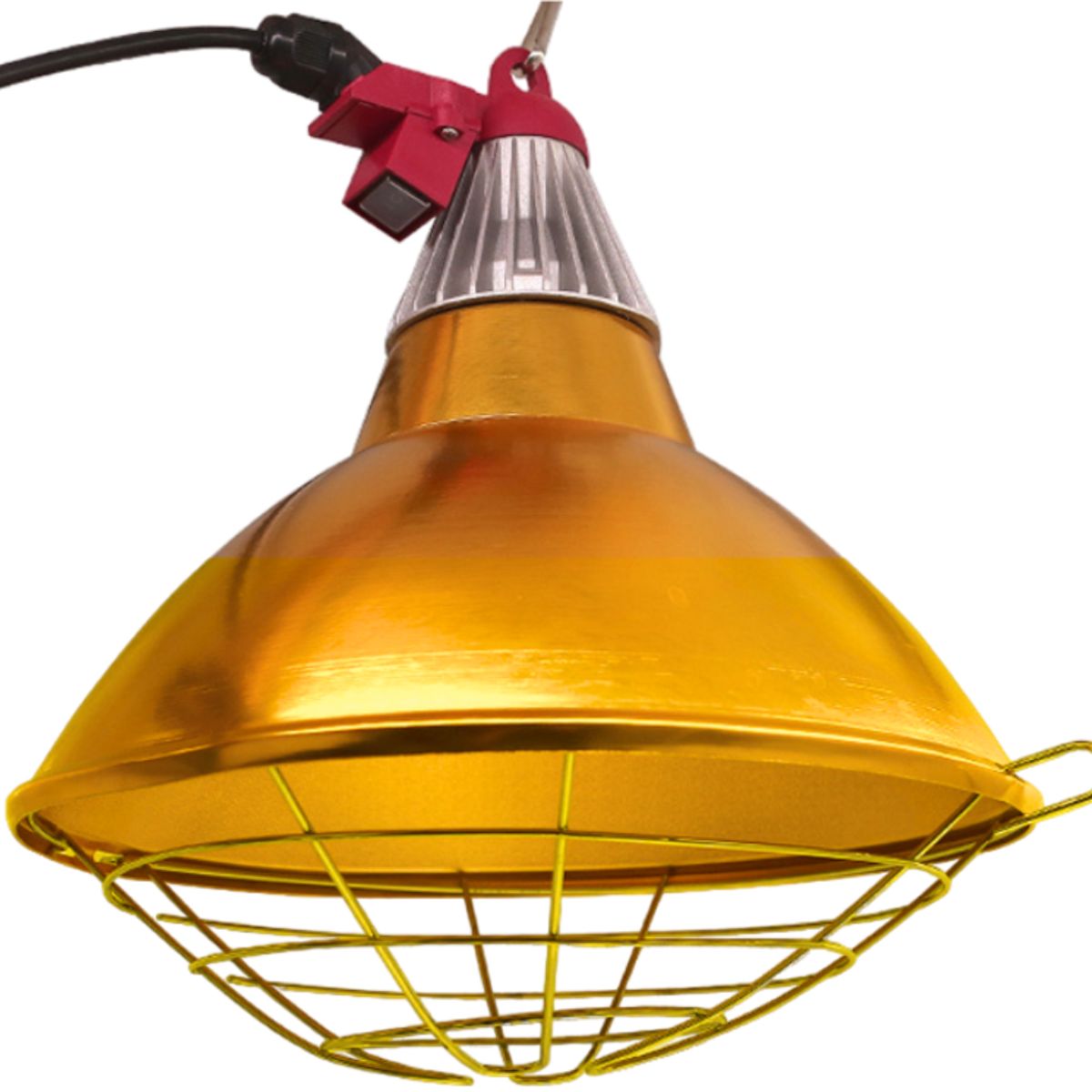 GENERICO - Lámpara Protector Grande De Foco Infrarrojo De Aluminio SL-GD300