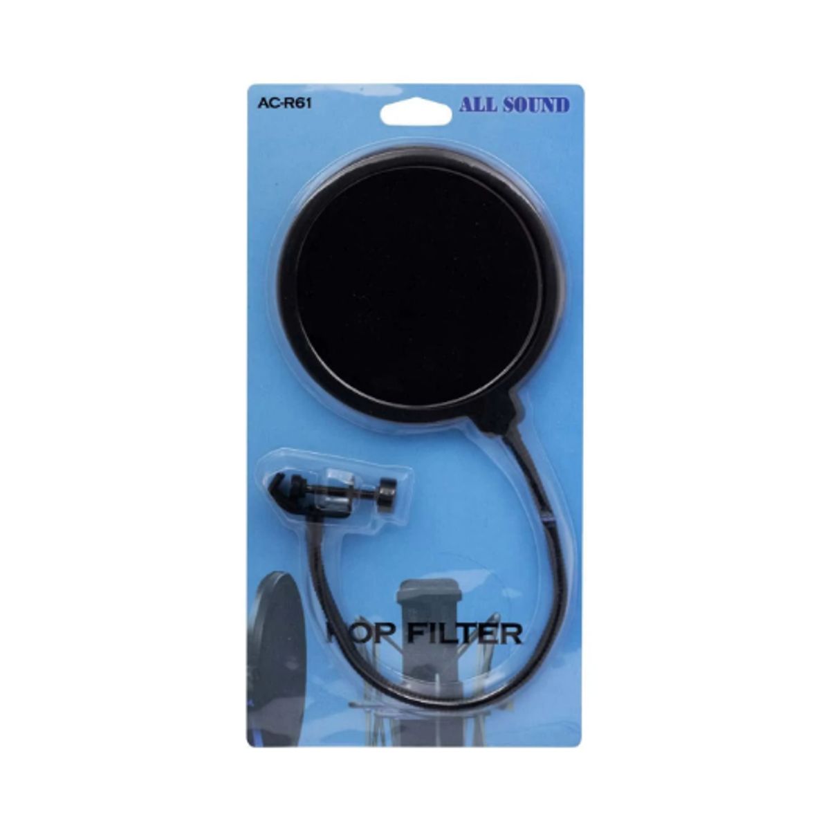 GENERICO - Filtro Anti Pop Metálico AC-R61 ALL SOUND