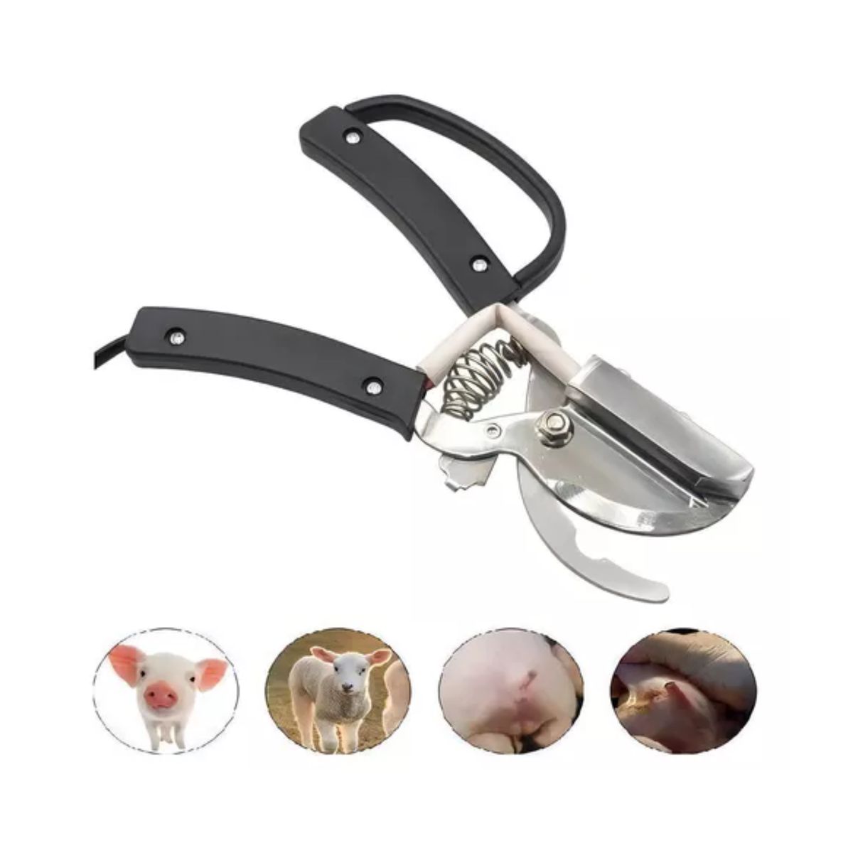 GENERICO - Tijera Eléctrica para Cola de Cerdos