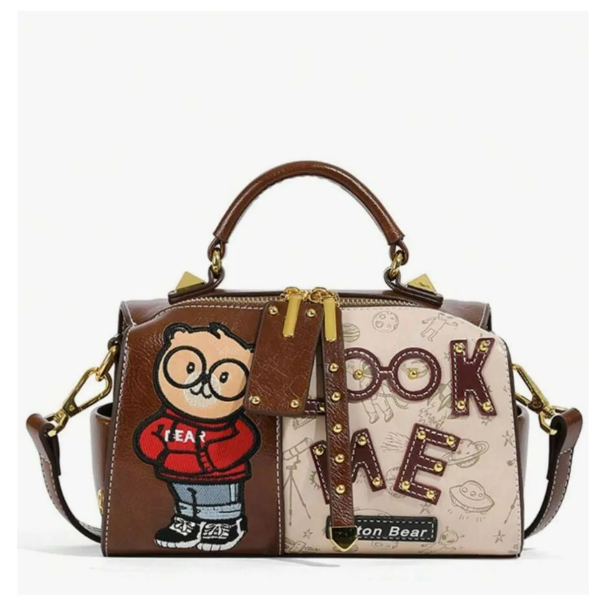 GENERICO - Crossbody Cartera Morral Elegante Osito