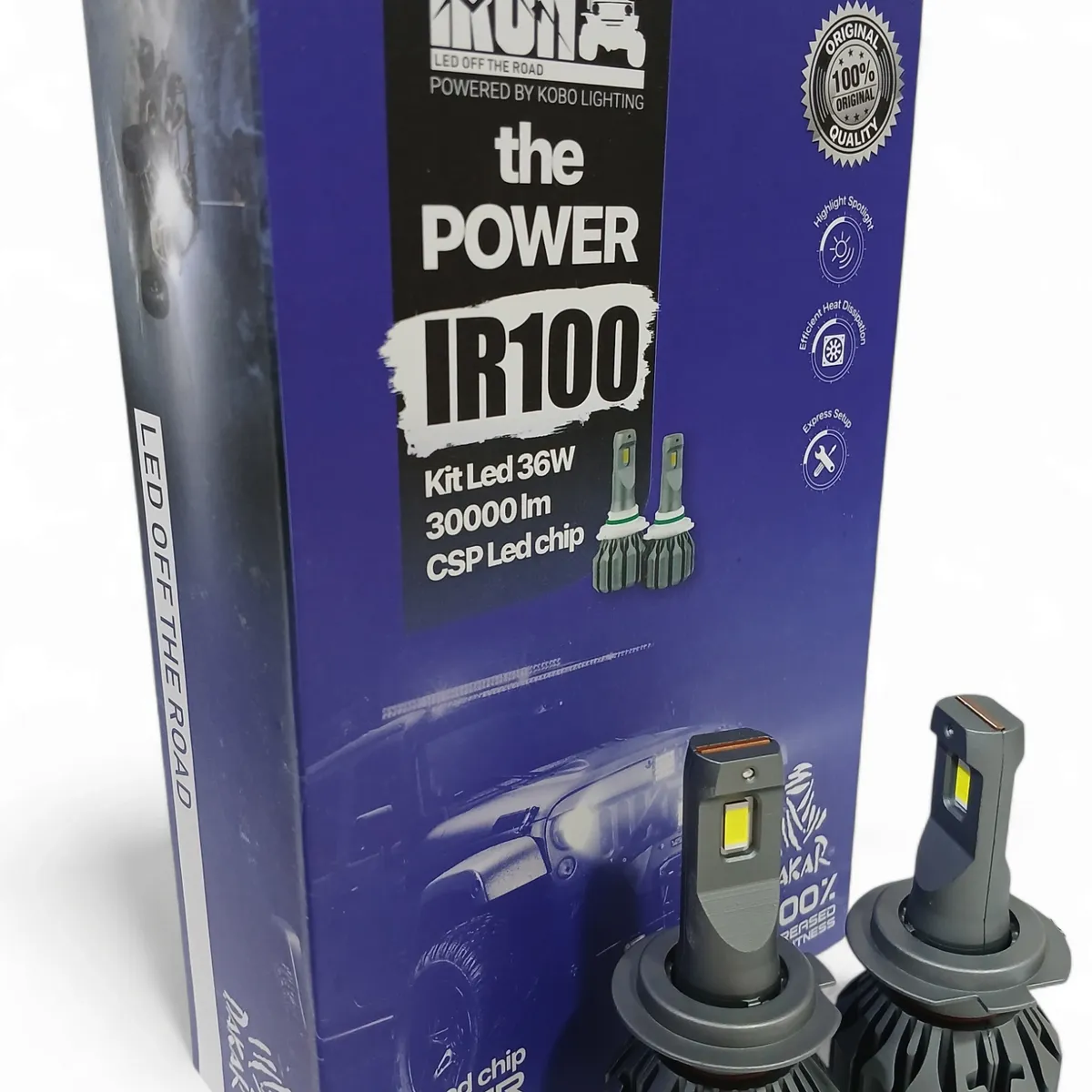 KOBO - Foco led H7 para faro auto o camioneta 12v