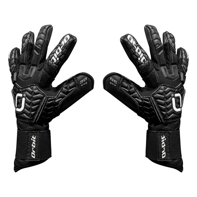 ORBIT - Guantes de Arquero Futbol Orbit Beast talla 10 negro