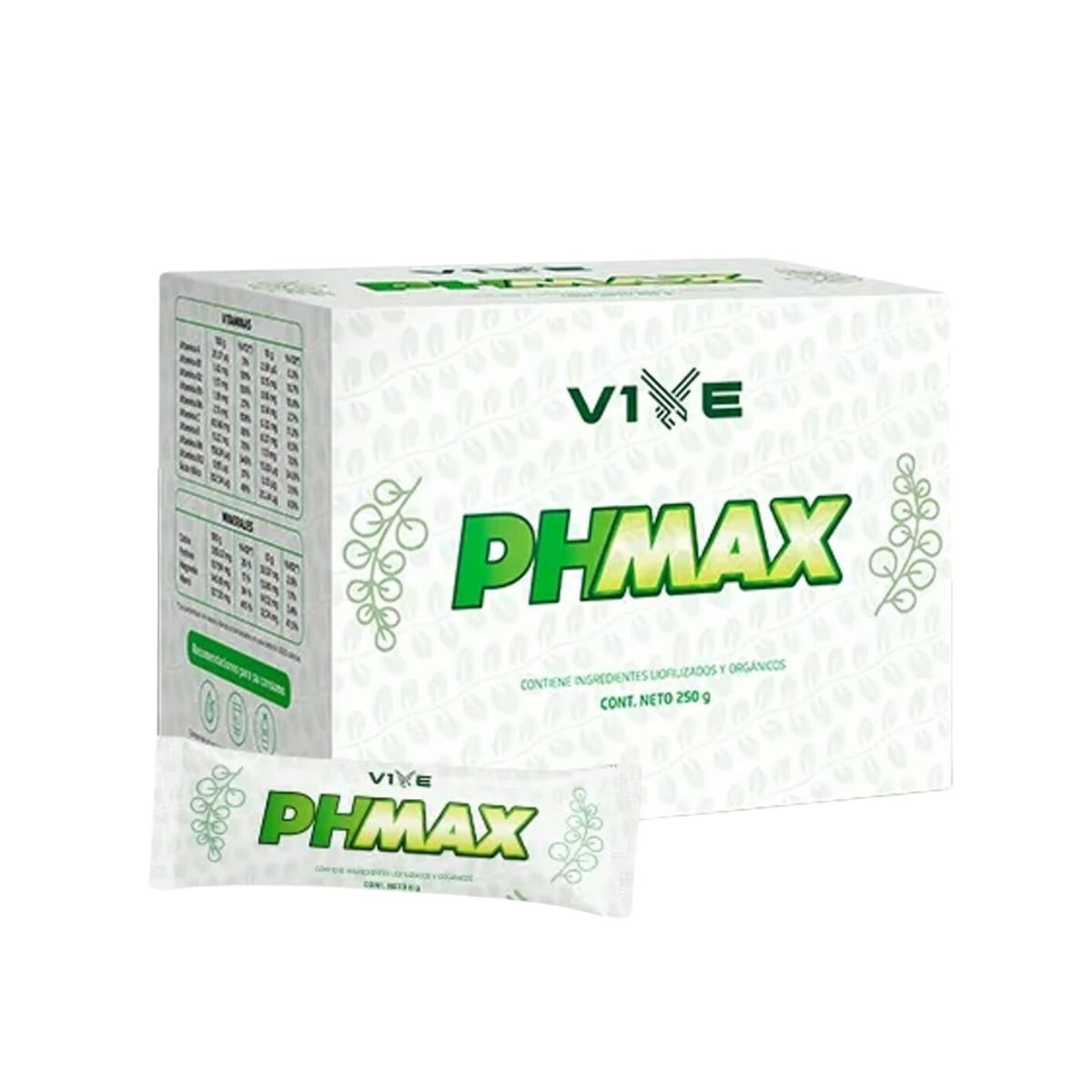VIVE - PHMAX  Limpieza Celular Antioxidante y Regulador de pH