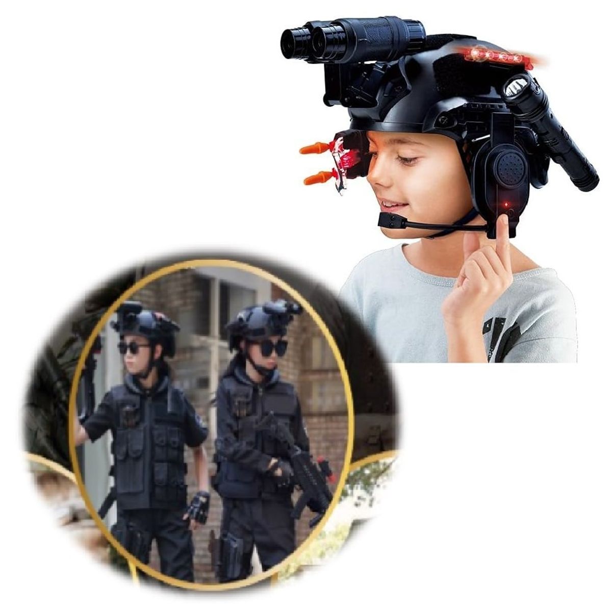 GENERICO - Casco Commander Multifuncional Juego Militar Rol Táctico