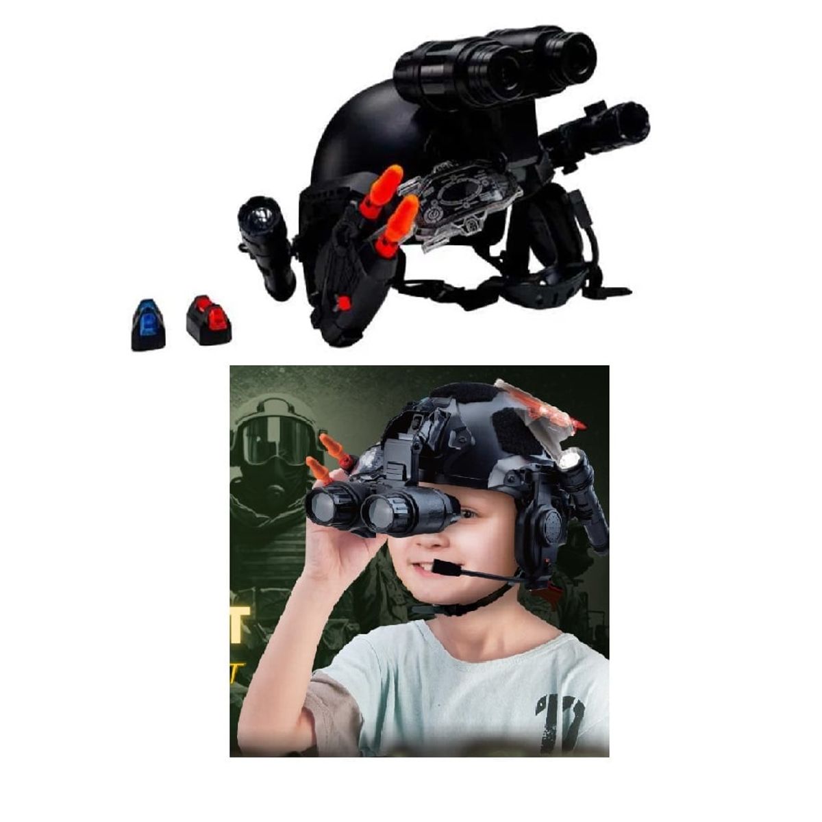 GENERICO - Casco Commander Multifuncional Juego Militar Rol Táctico