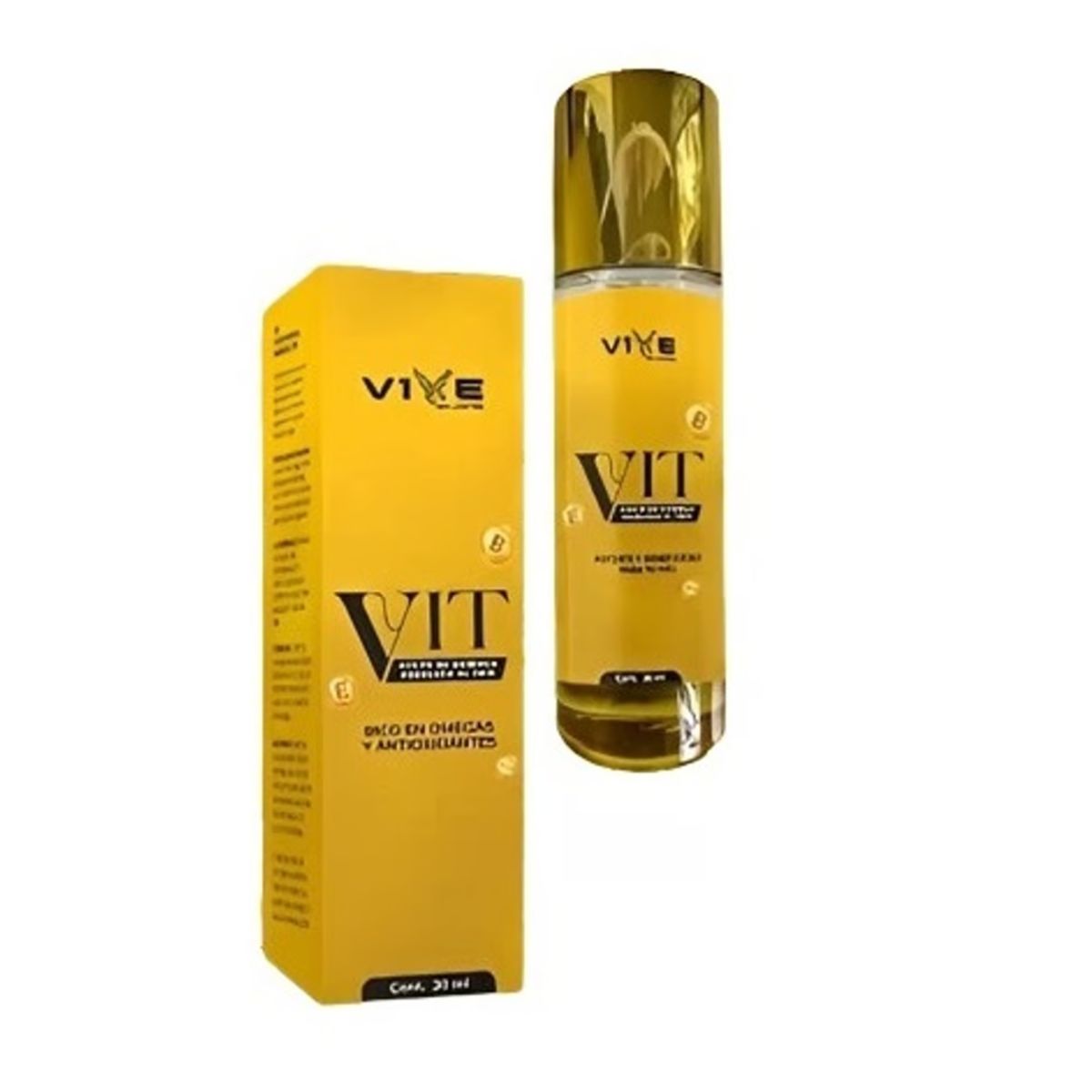VIVE - Aceite de Moringa en Spray para Piel y Cabello