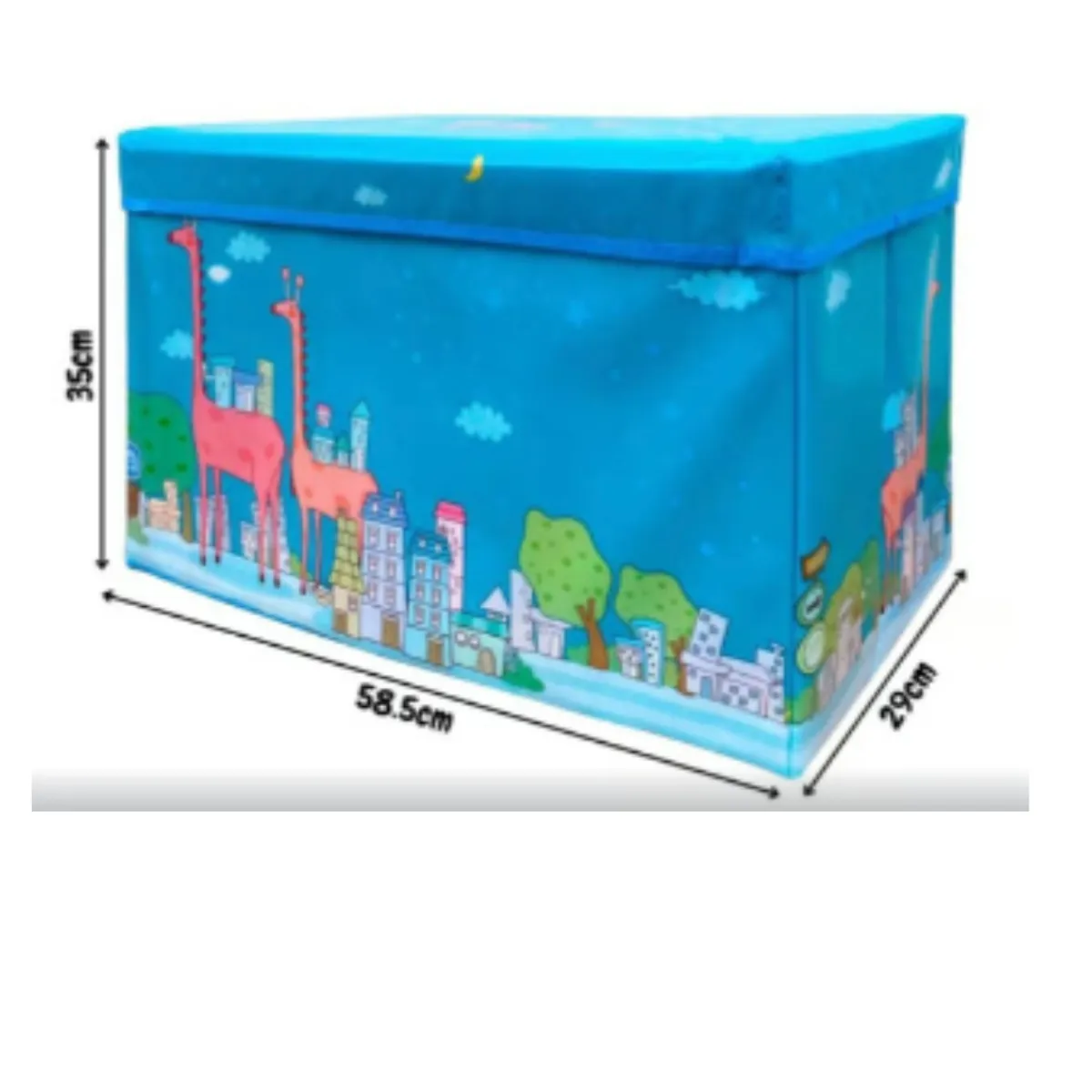 GENERICO - PUFF ORGANIZADOR DE JUGUETES PARA NIÑAS - ROSADO ROJO