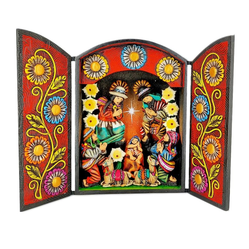 GENERICO - Retablo Ayacuchano de Nacimiento Pesebre