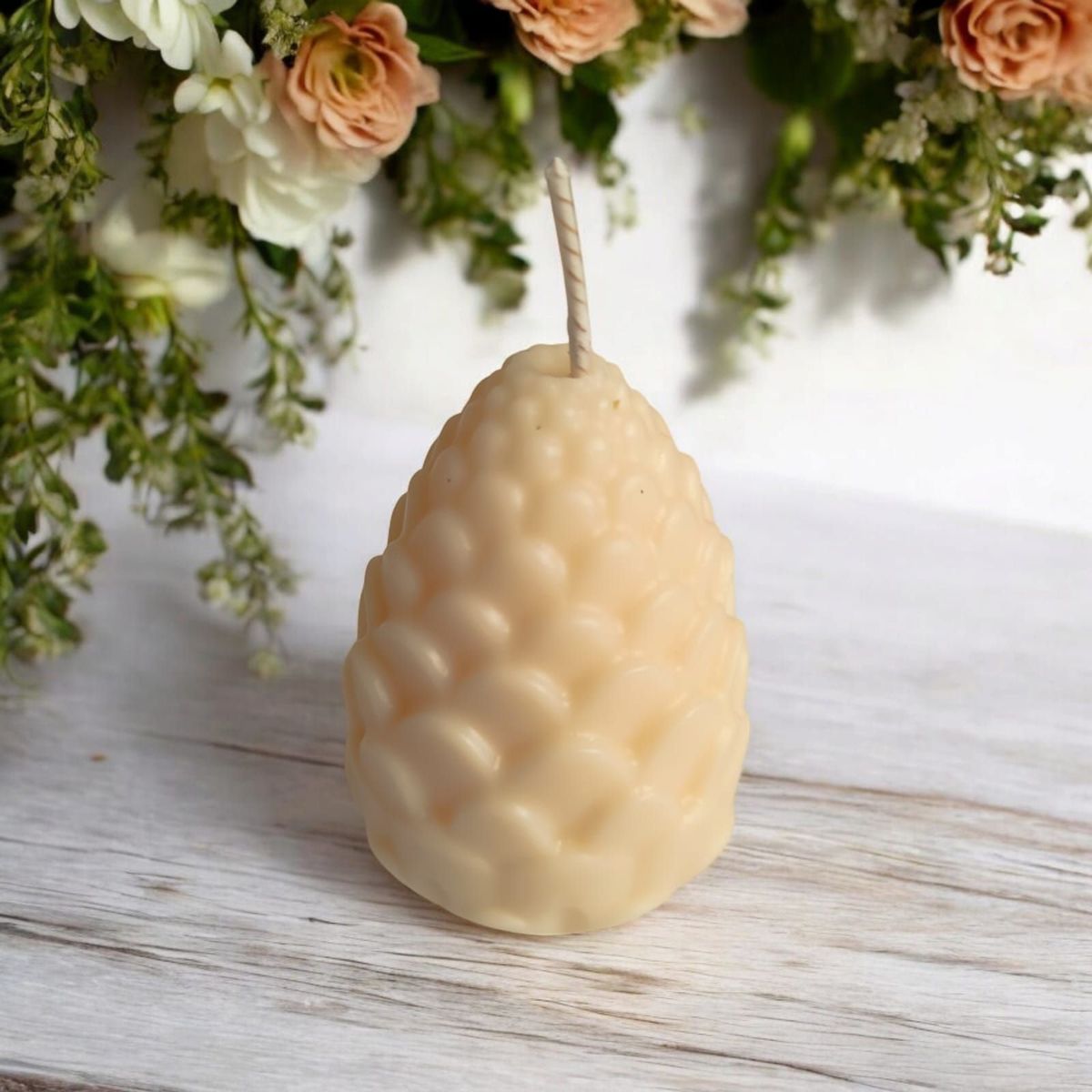 GENERICO - VELA NAVIDEÑA NUEZ DE PINO PERFUMADA