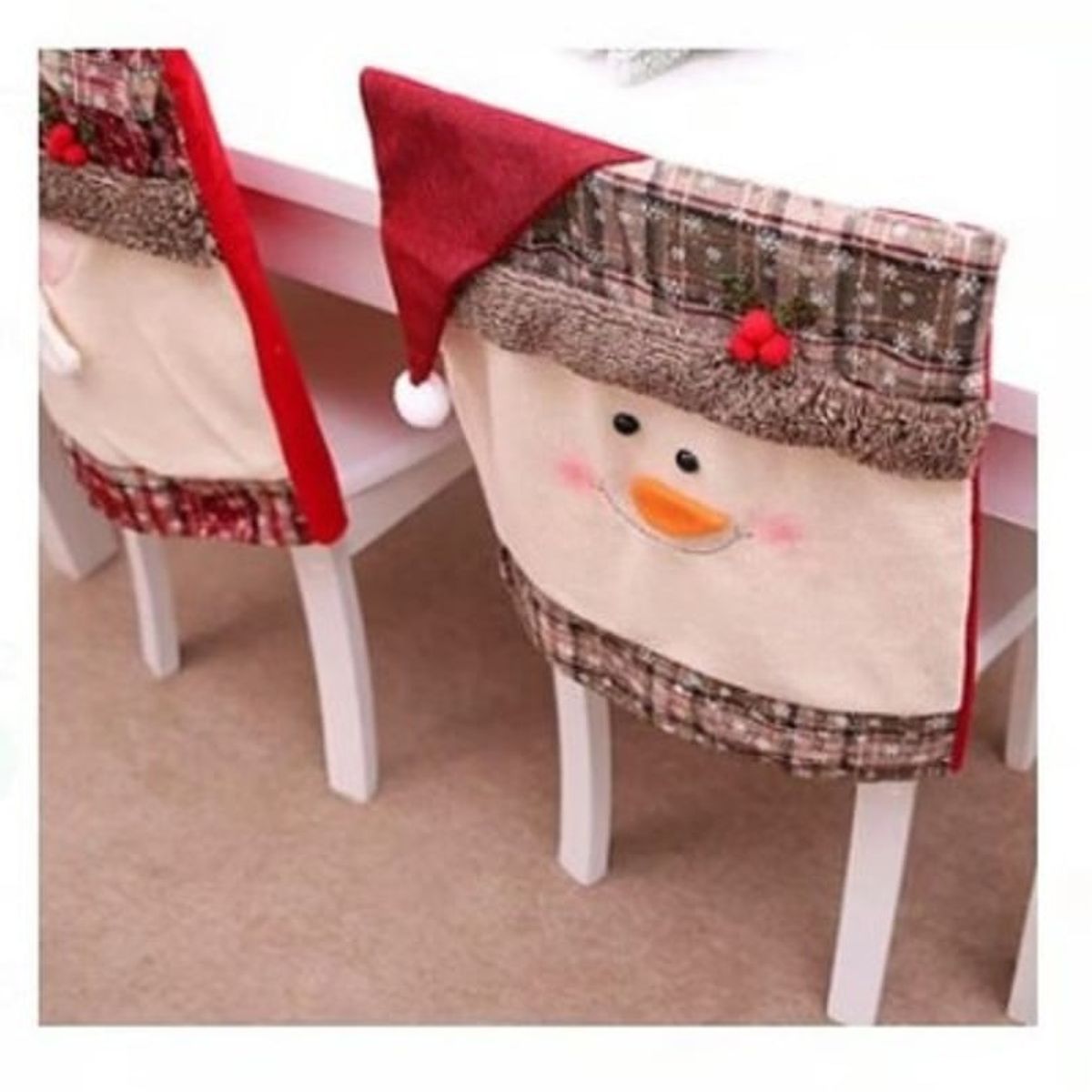 GENERICO - Fundas Navideñas para Sillas de Calidad