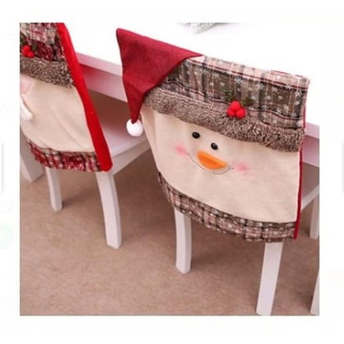 GENERICO - Fundas Navideñas para Sillas de Calidad