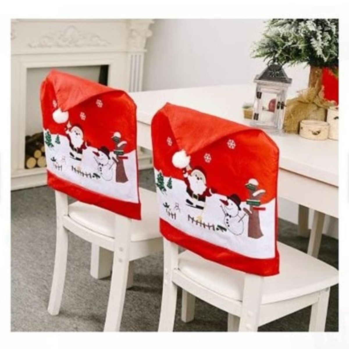 GENERICO - Fundas de Sillas Modelo Gorrito 6 UNI DE CALIDAD