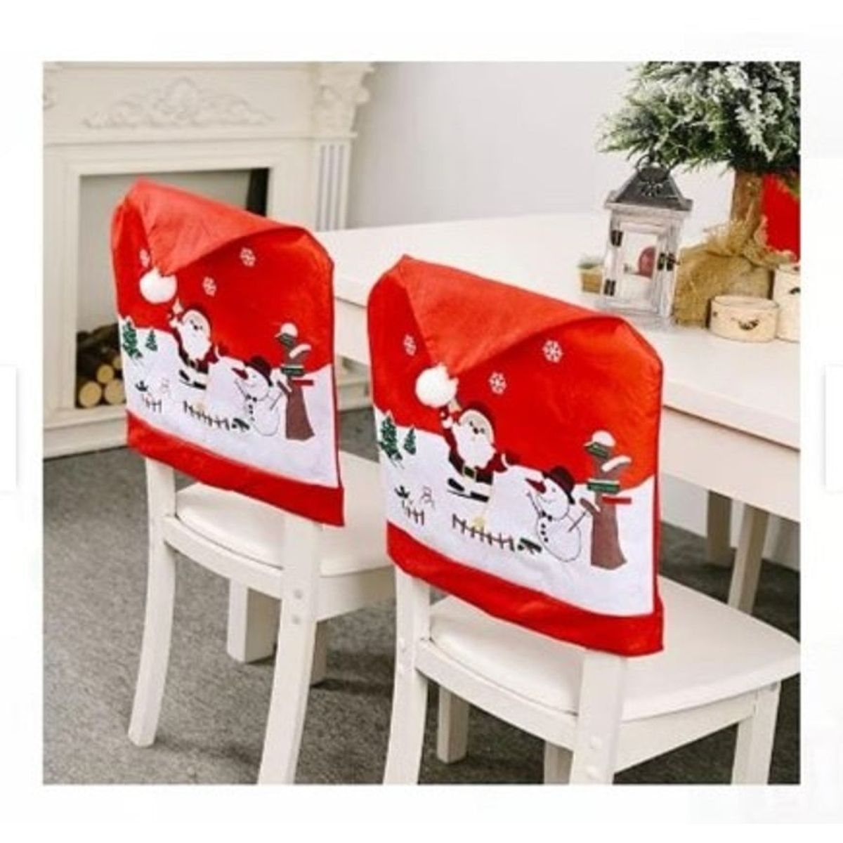 GENERICO - Fundas de Sillas Modelo Gorrito 6 UNI DE CALIDAD