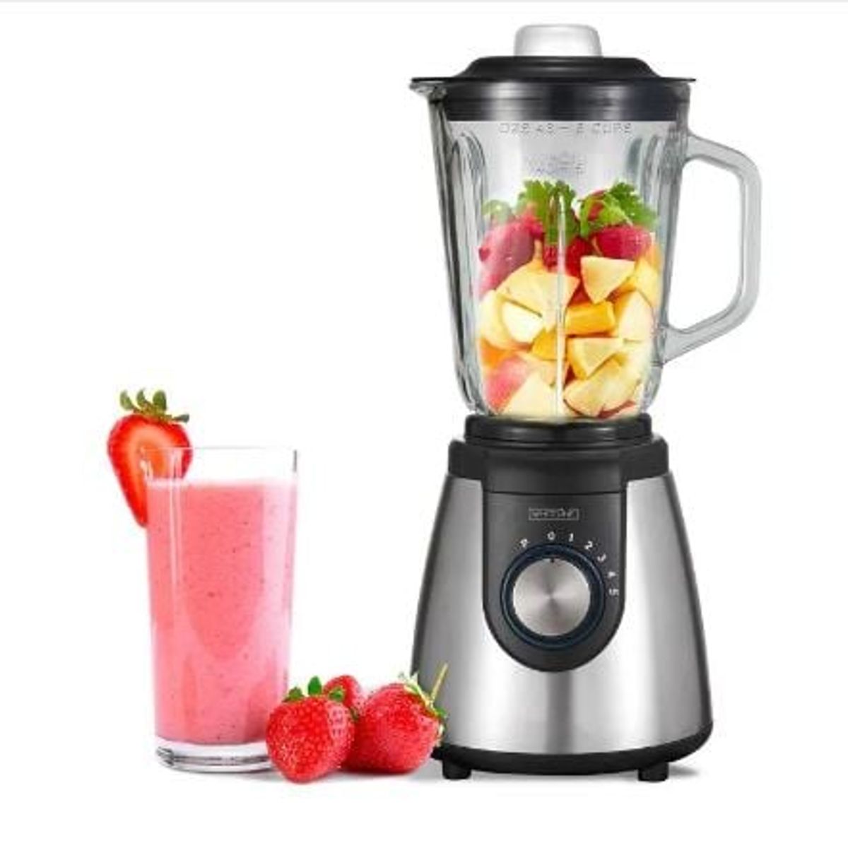 WHITELINE - Licuadora Whiteline 5 velocidades 500W 1.5L