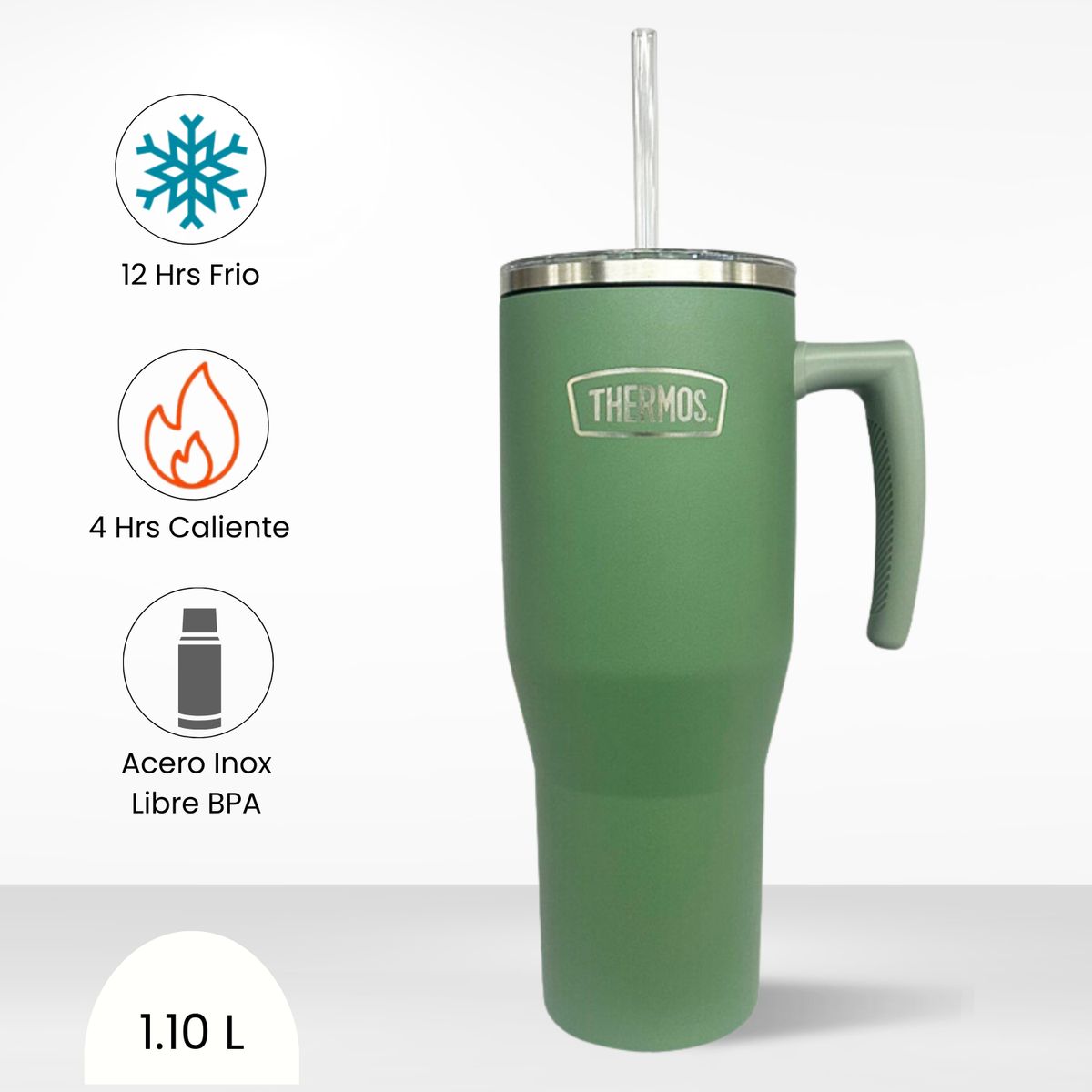THERMOS - Termo Para Bebida Outdo 1.10 Lt Verde