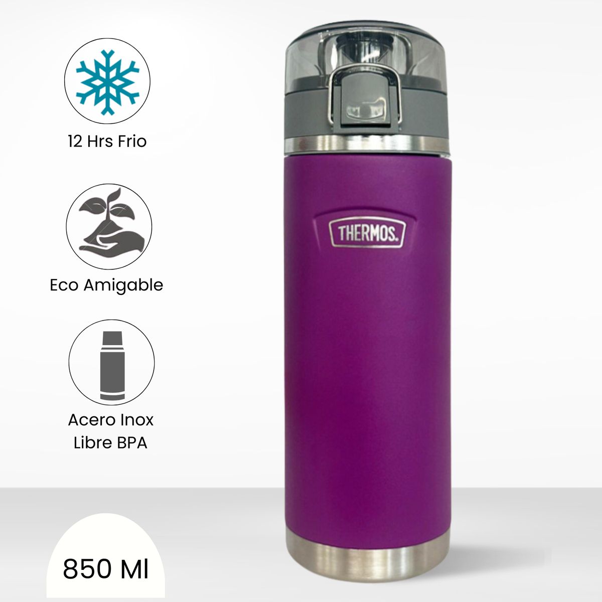 THERMOS - Termo de Bebida Icon II Morado 710 Ml