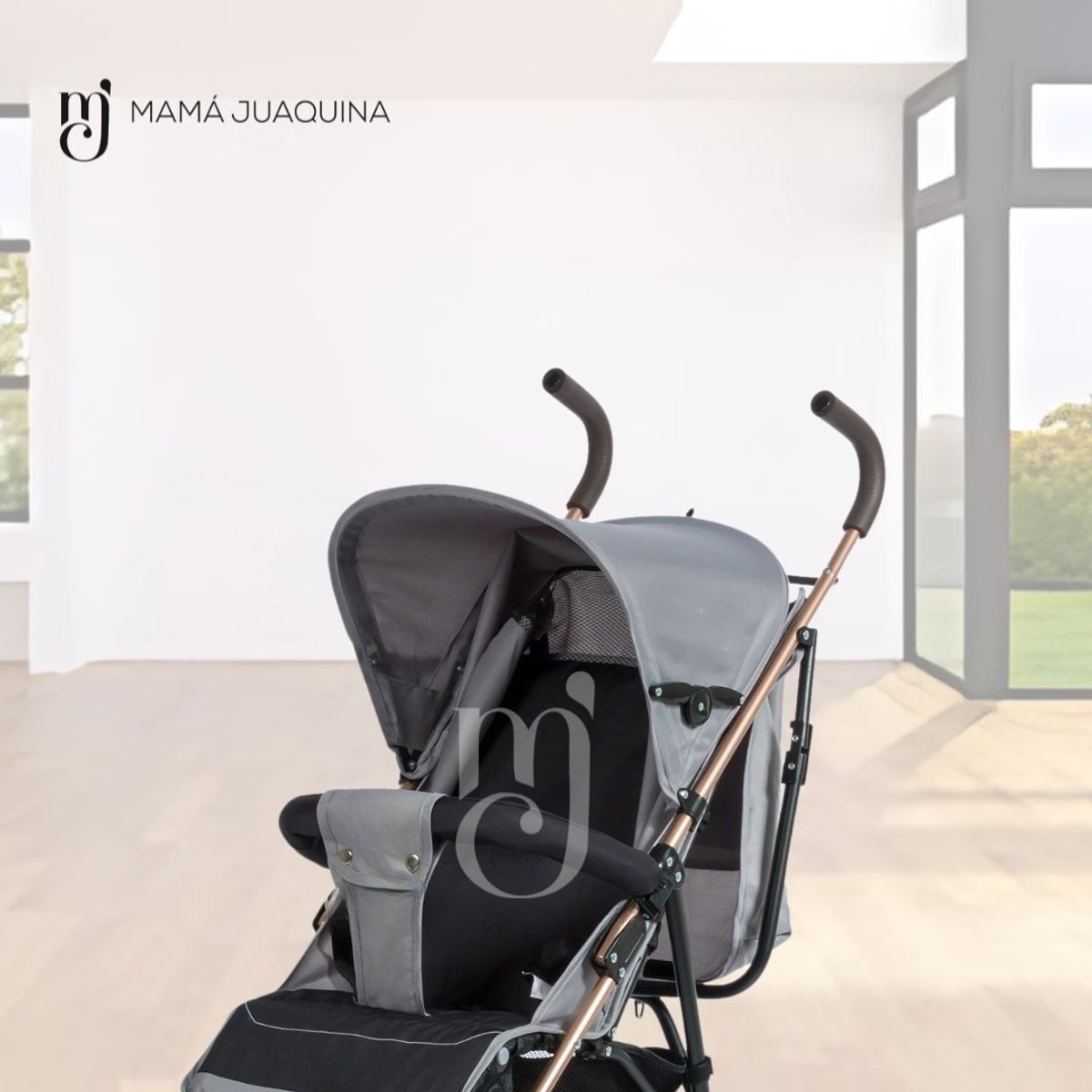 BABY - Coche Bastón «ZULEN» Gray