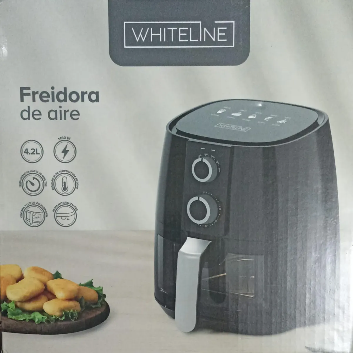 WHITELINE - Freidora de aire Whiteline 4.2 L