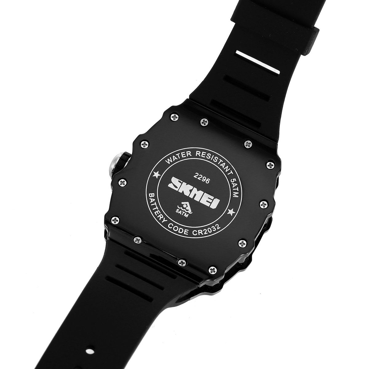 SKMEI - Reloj Skmei 2296 NEGRO Correa Silicona